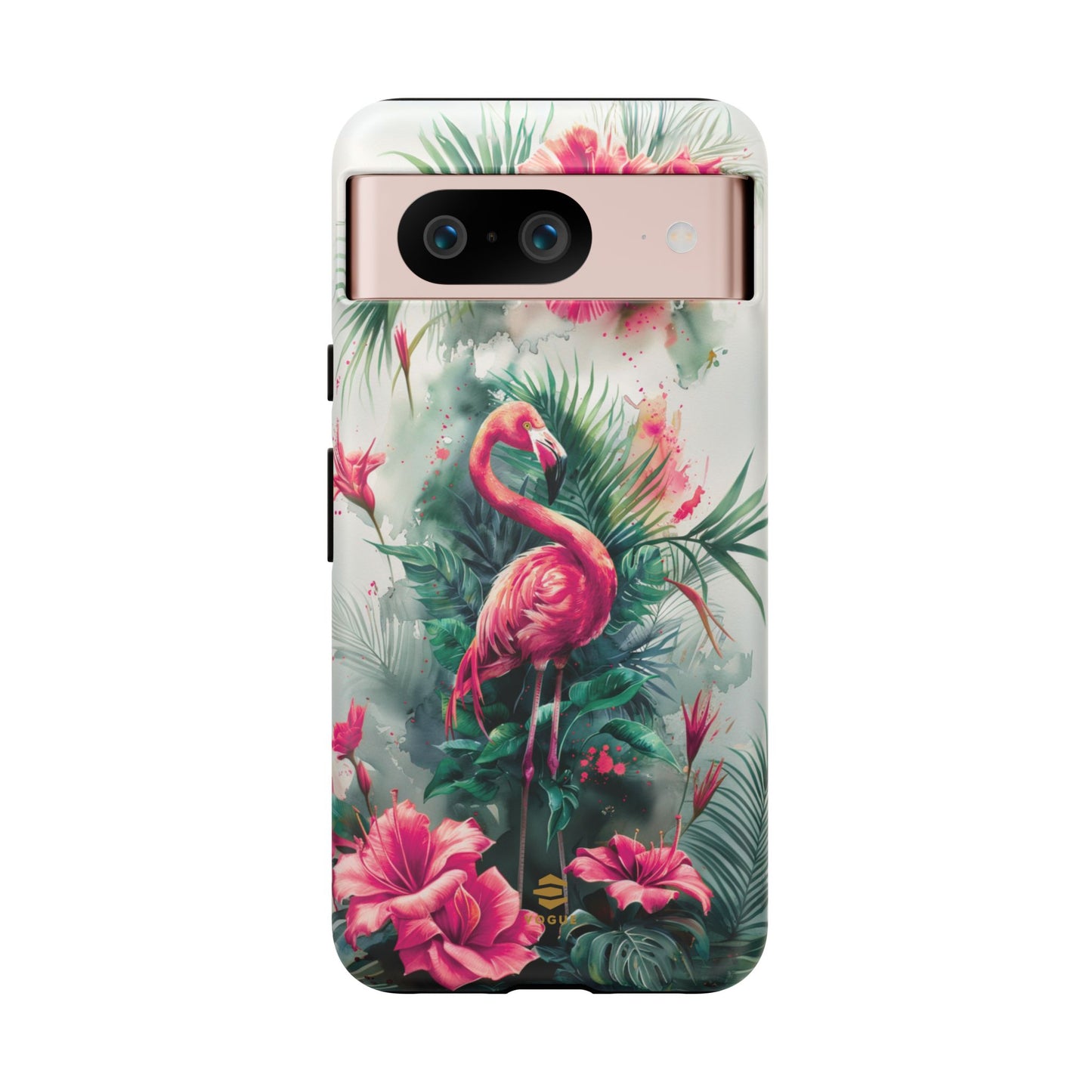 Flamingo Pink Tough Phone Case Pixel