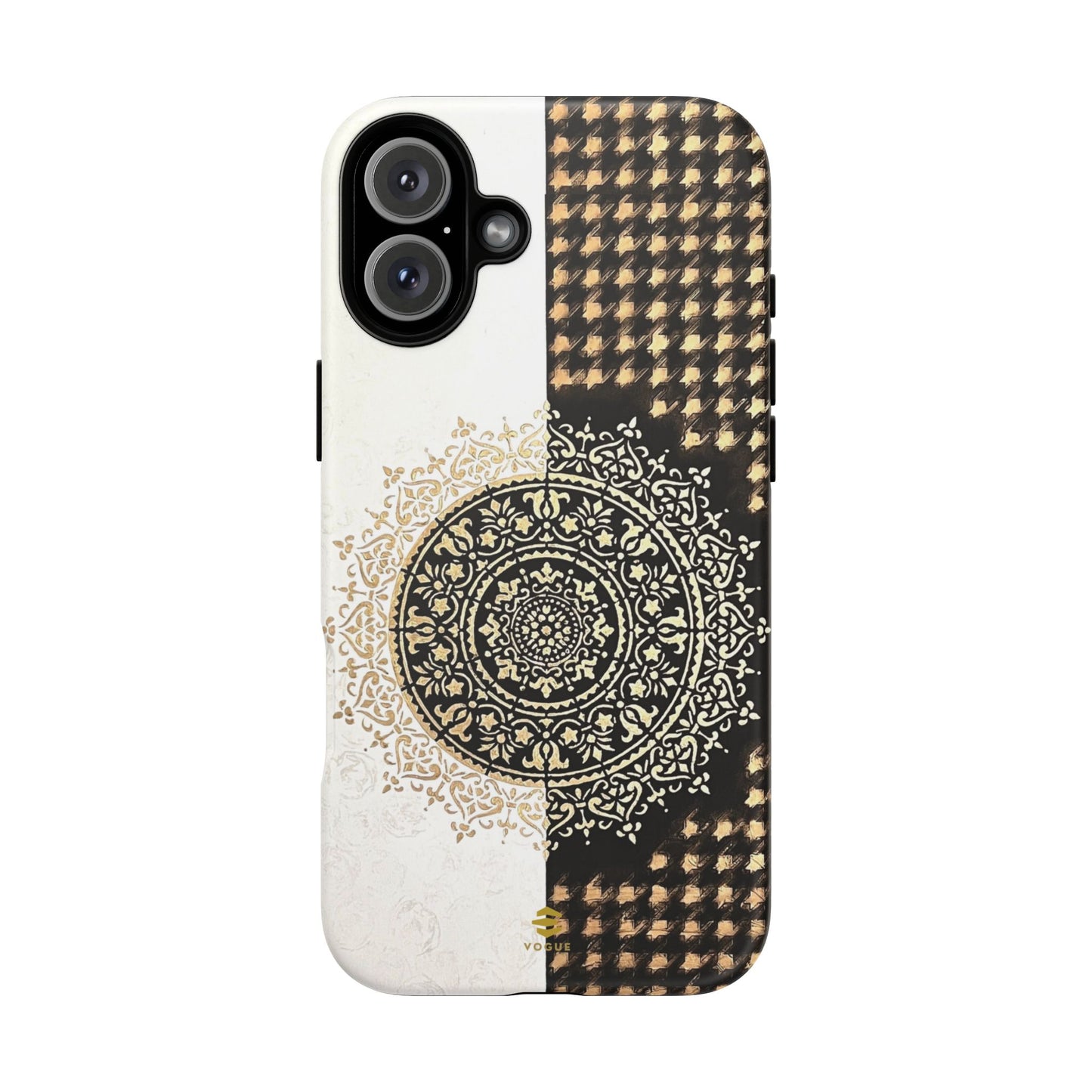 Funda para iPhone con pintura abstracta de mandala