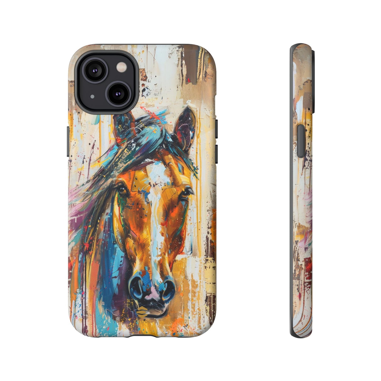Horse Art iPhone Case - Brown - Though Phone Case