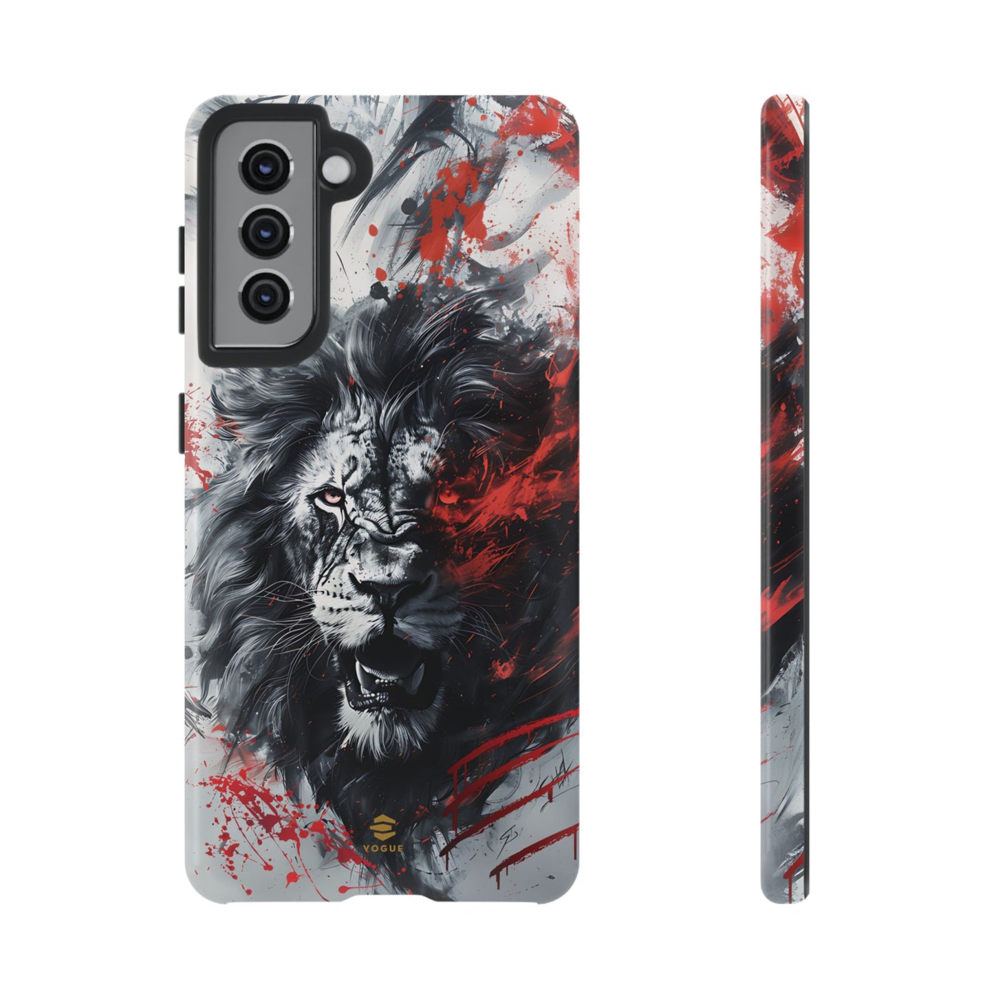 Lion Roaring Art Samsung Tough Case