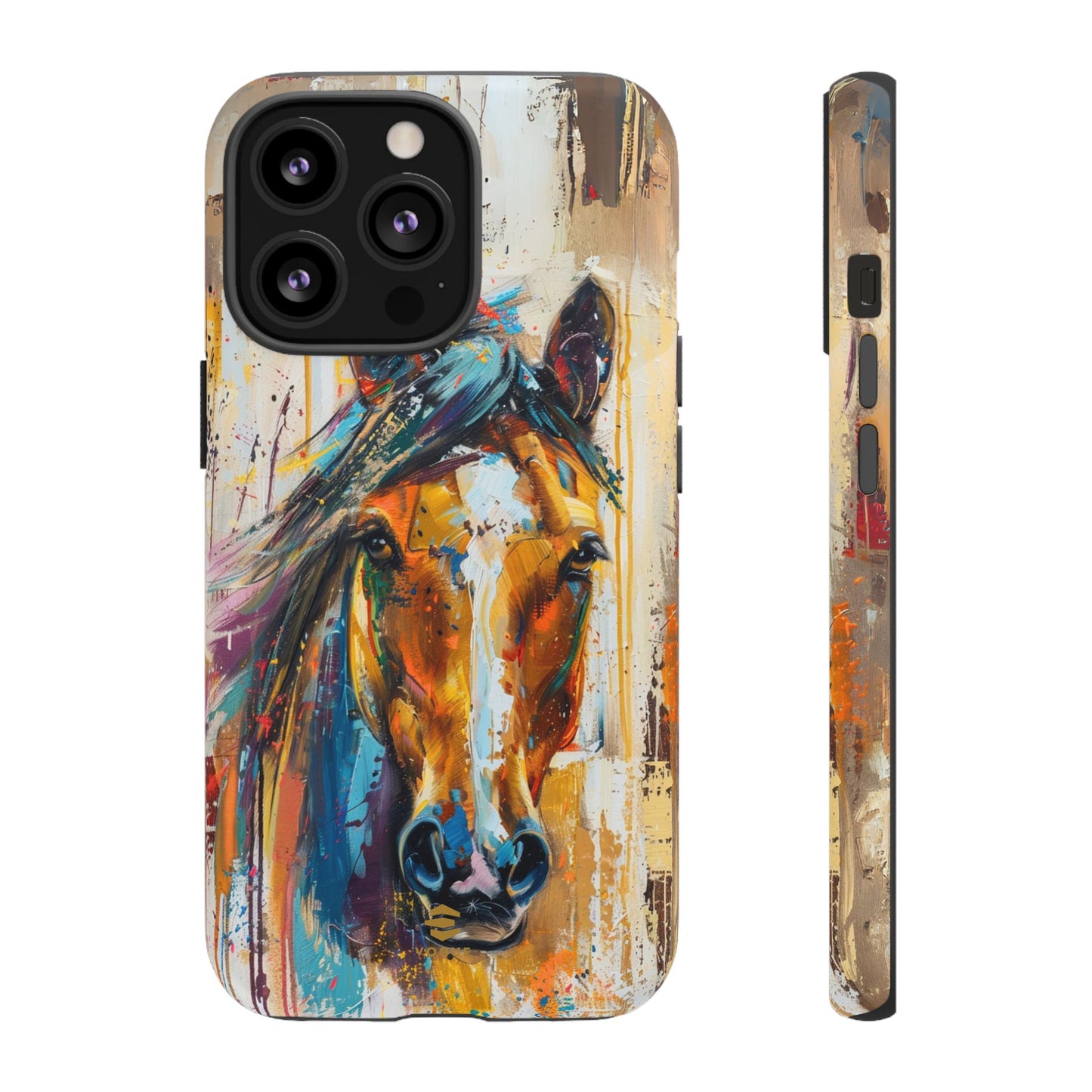 Horse Art iPhone Case - Brown - Though Phone Case