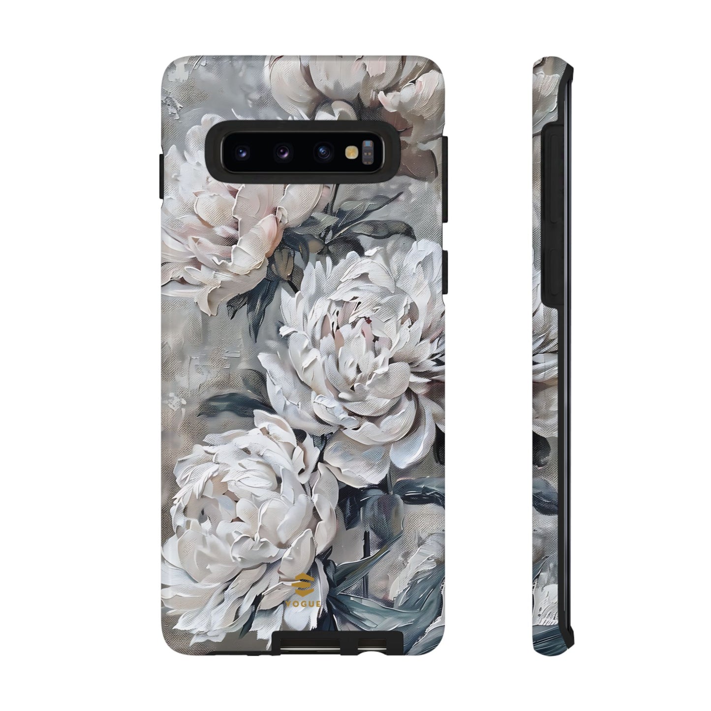 Funda para Samsung con pintura de peonías