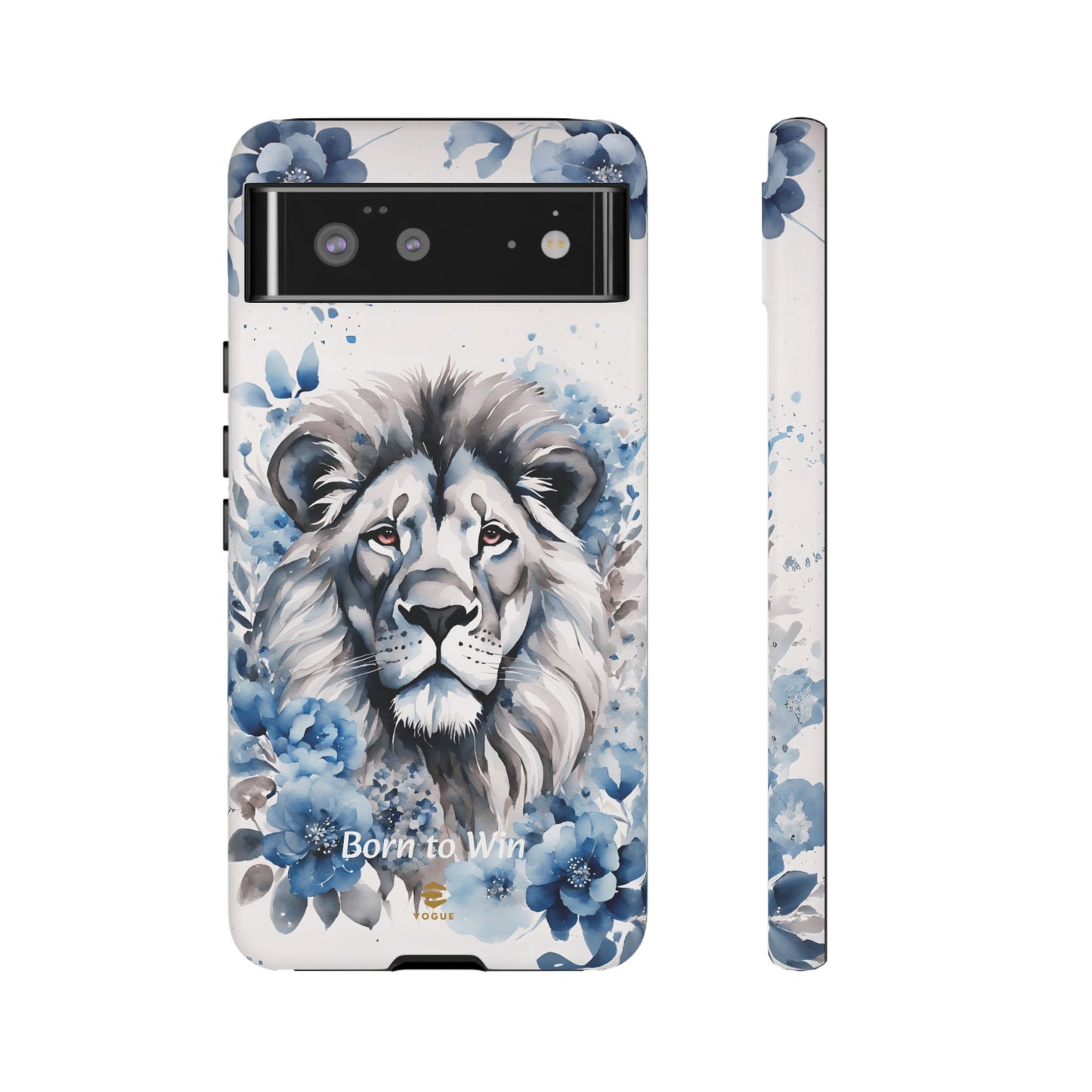 Lion Born to Win Google Pixel Tough Phone Case