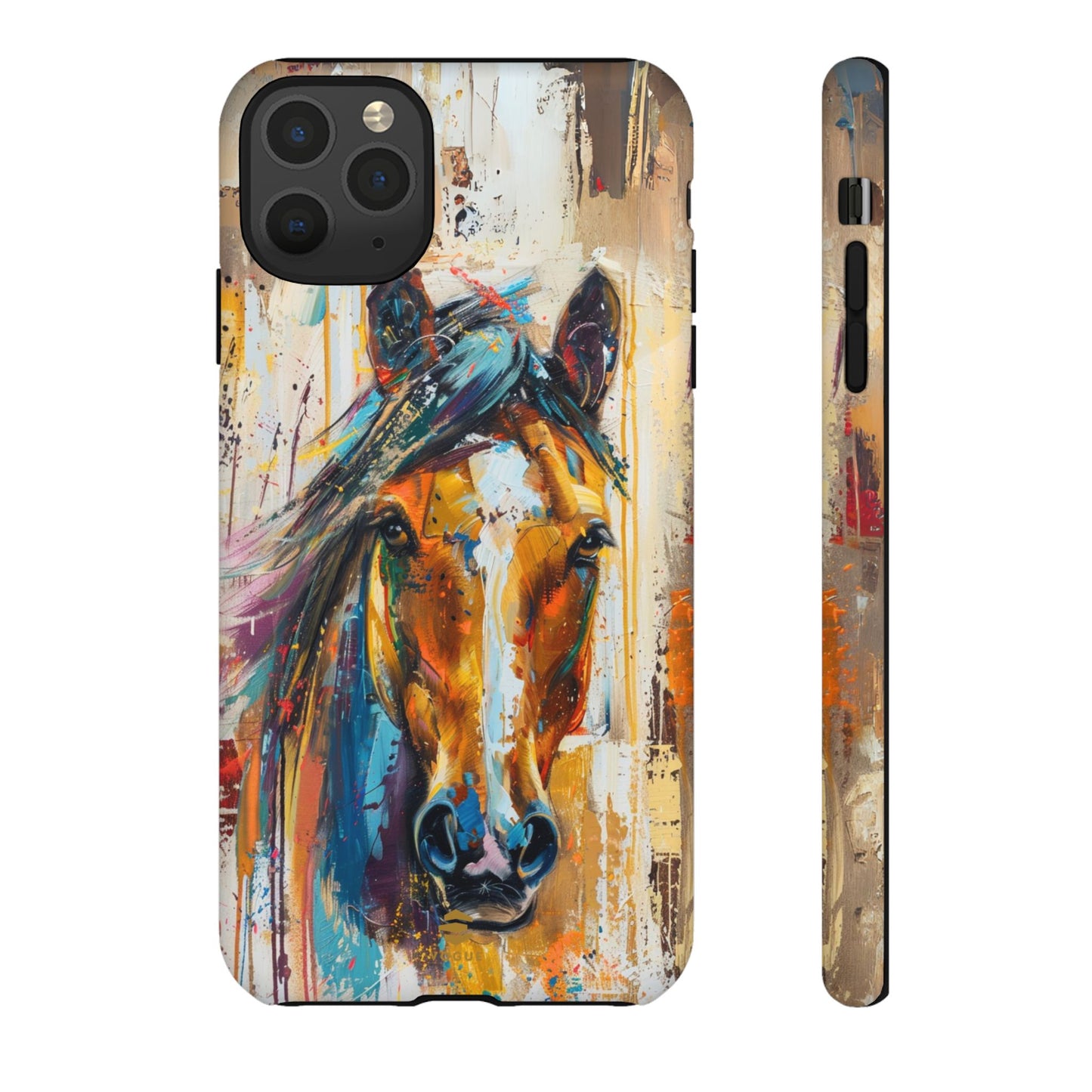 Horse Art iPhone Case - Brown - Though Phone Case