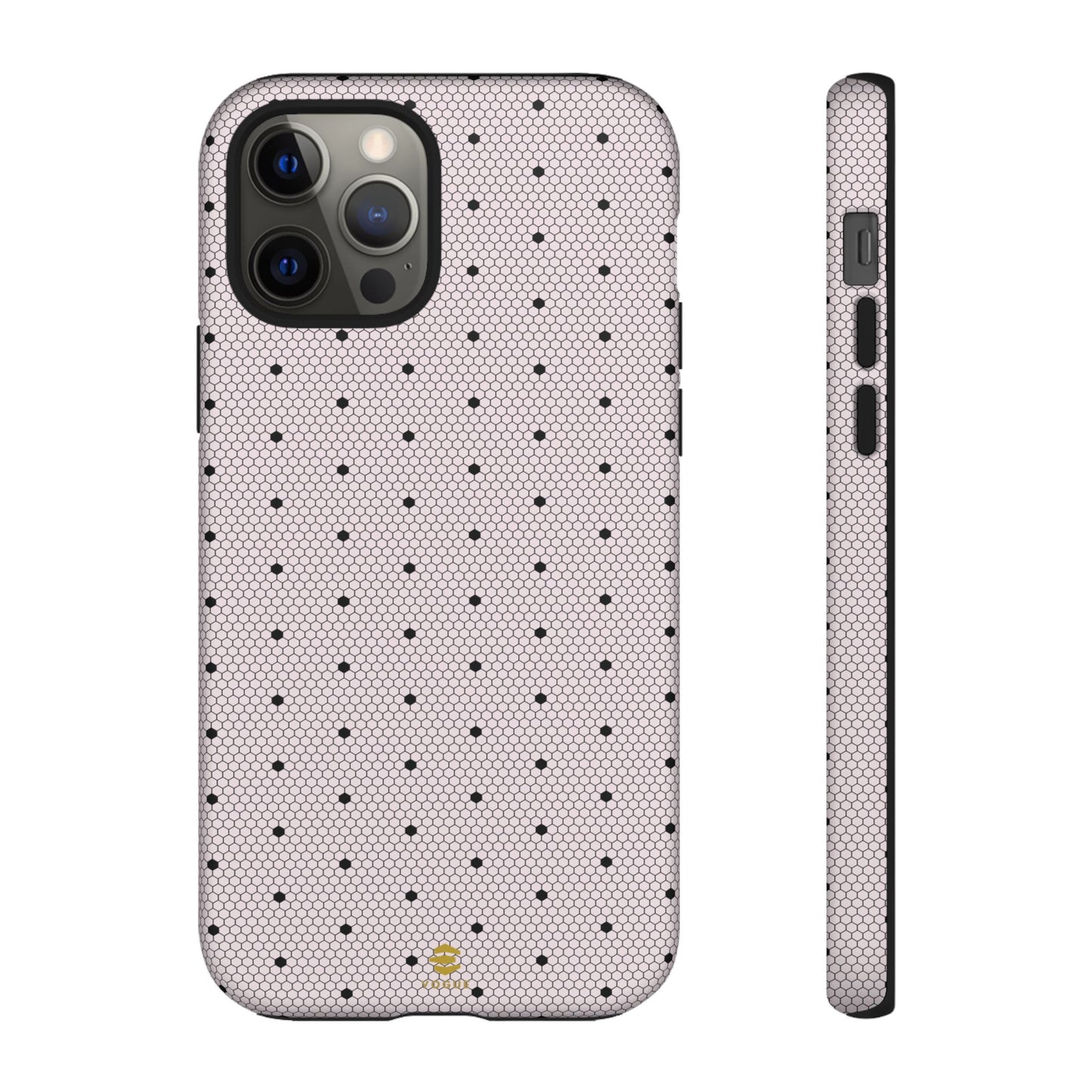 Blush Lace Allure iPhone Tough Case