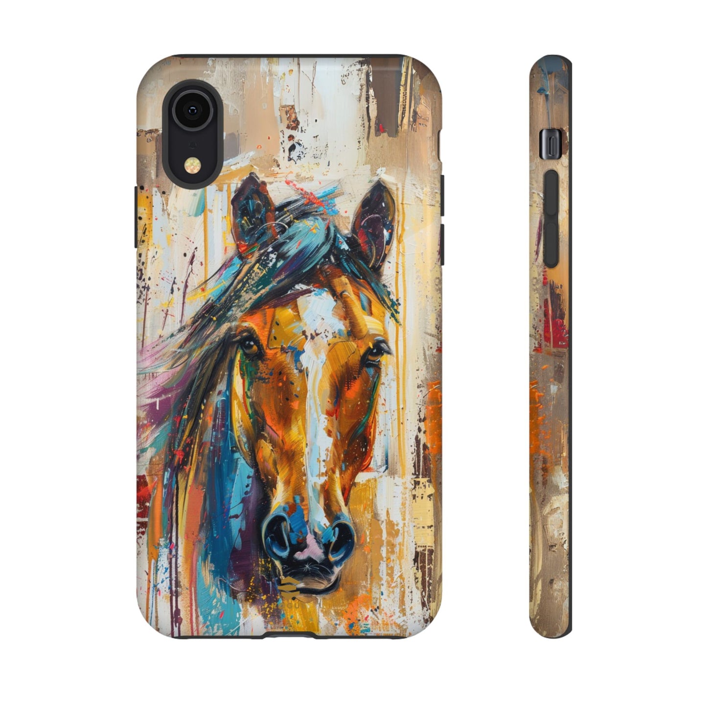 Horse Art iPhone Case - Brown - Though Phone Case