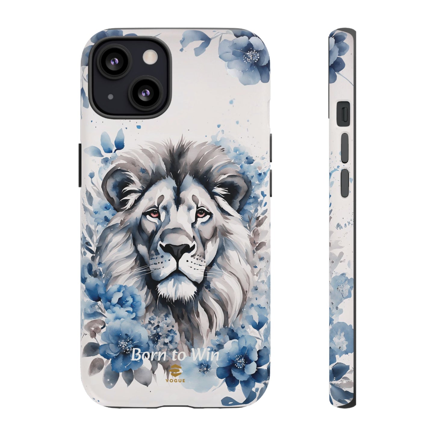 Lion Born to Win iPhone Tough Phone Case