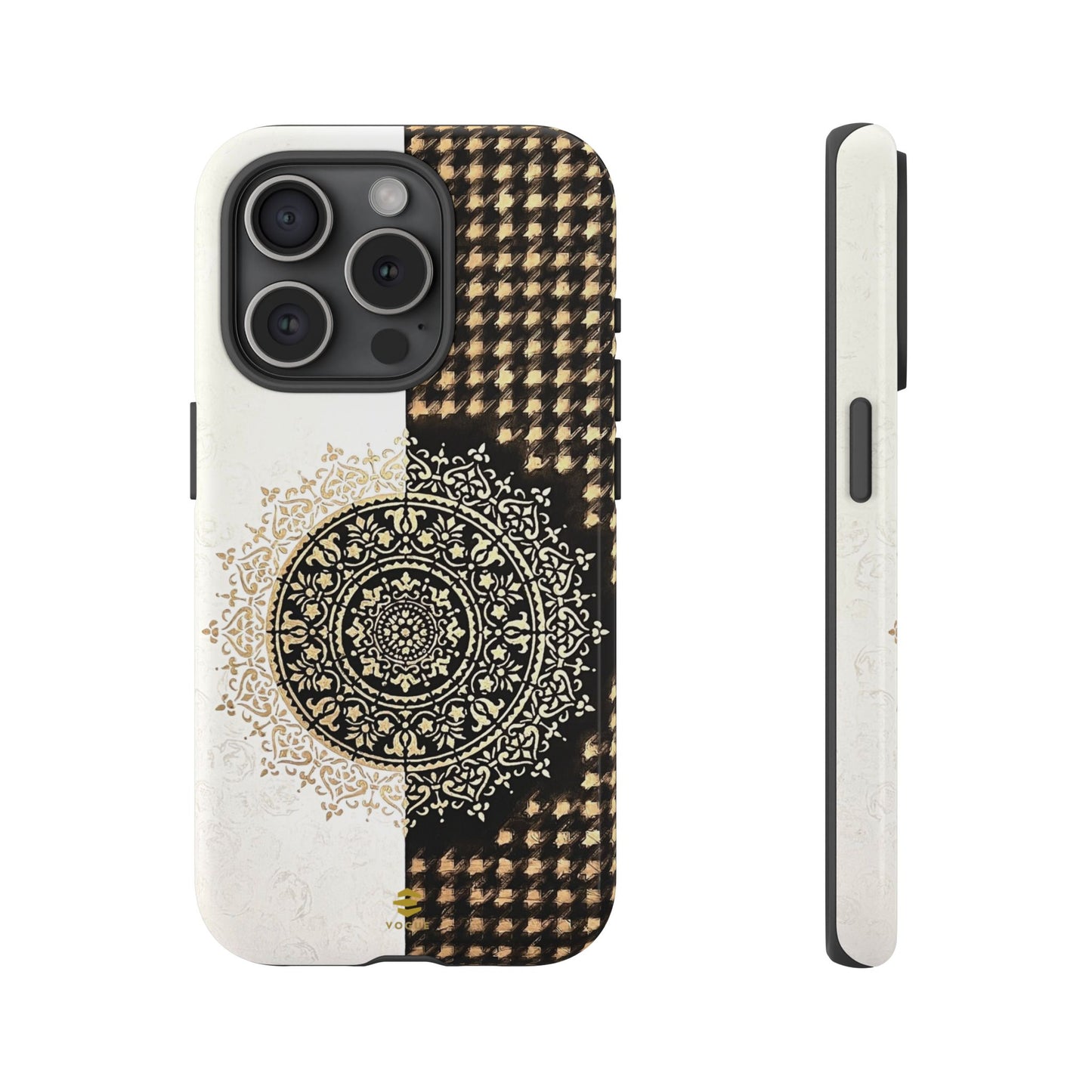 Funda para iPhone con pintura abstracta de mandala