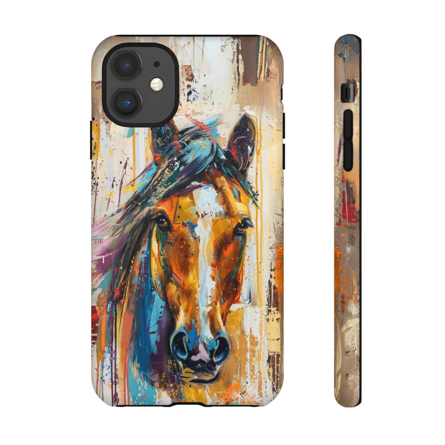 Horse Art iPhone Case - Brown - Though Phone Case