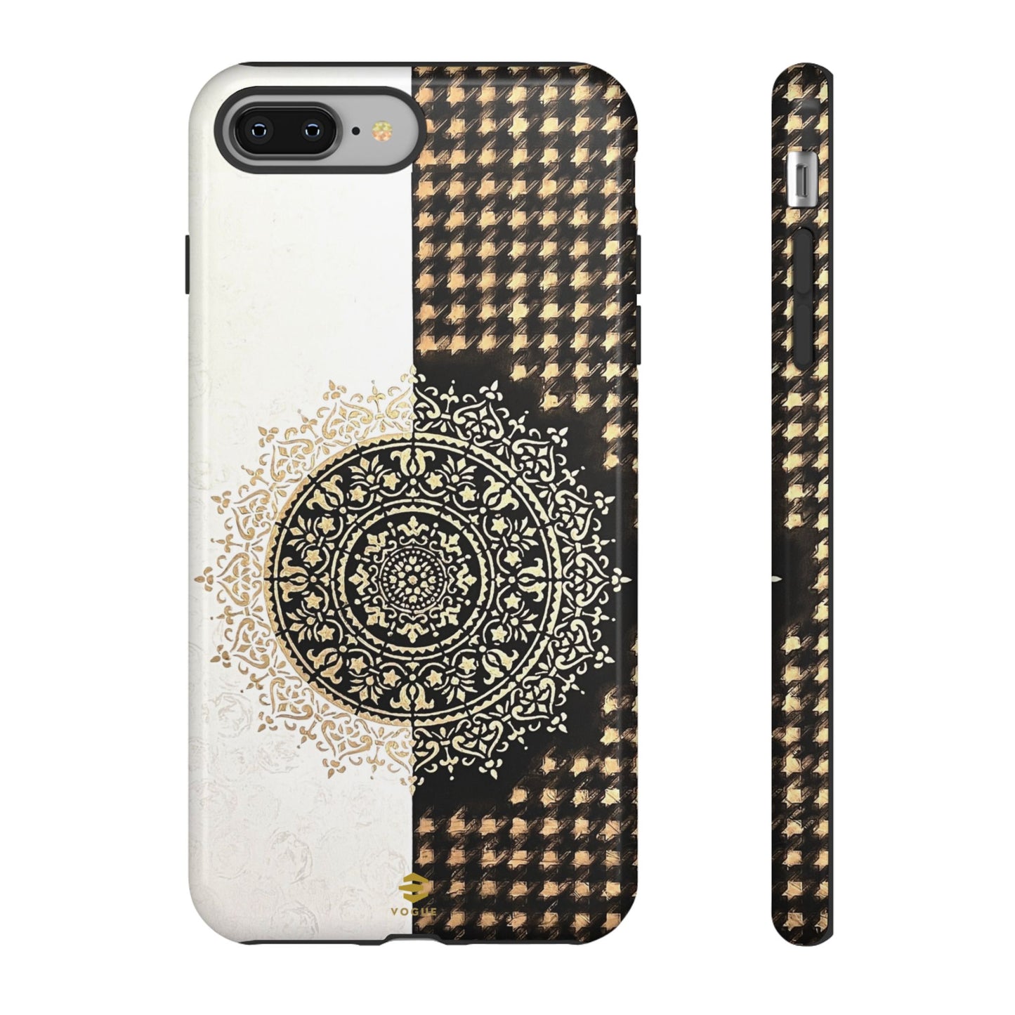 Funda para iPhone con pintura abstracta de mandala