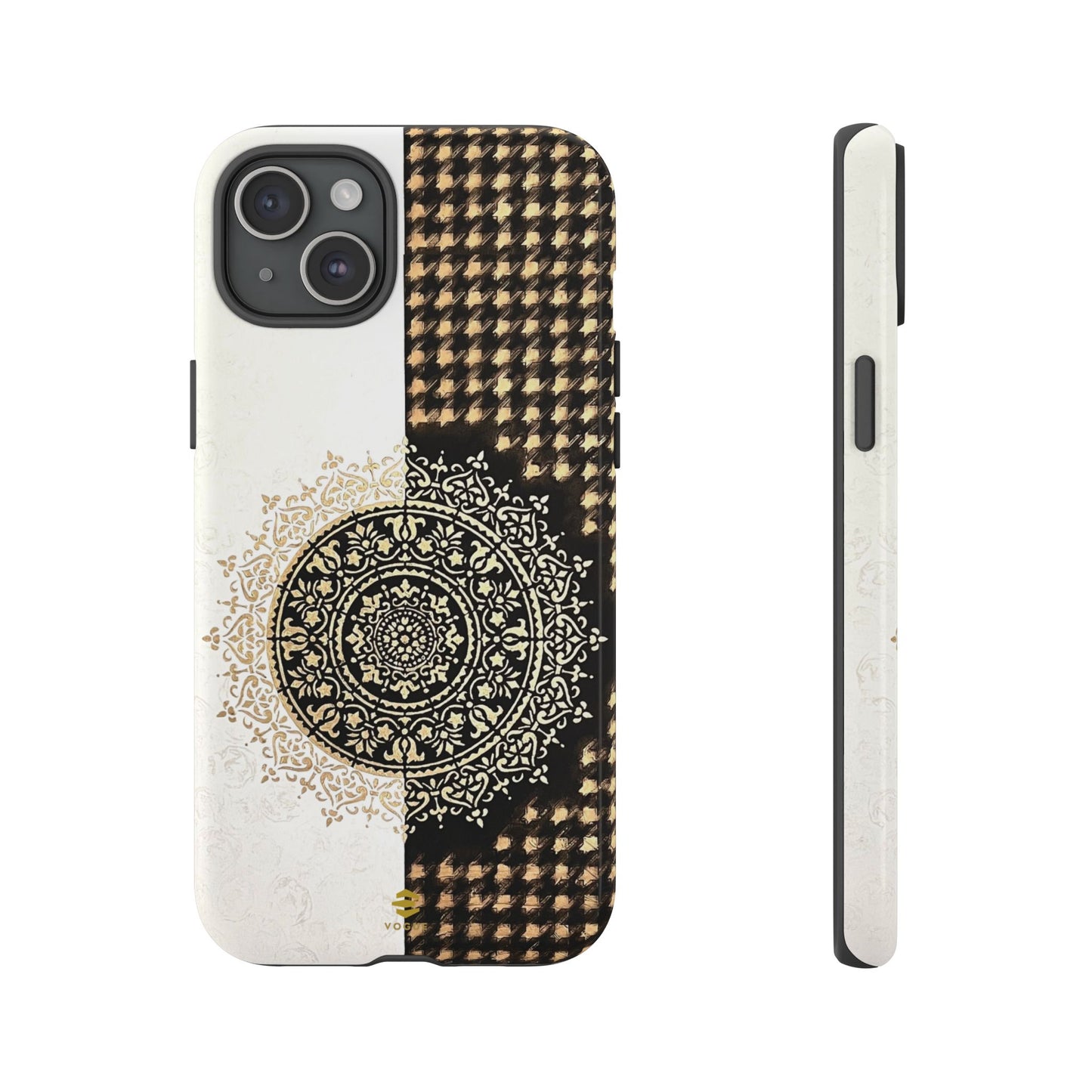 Funda para iPhone con pintura abstracta de mandala