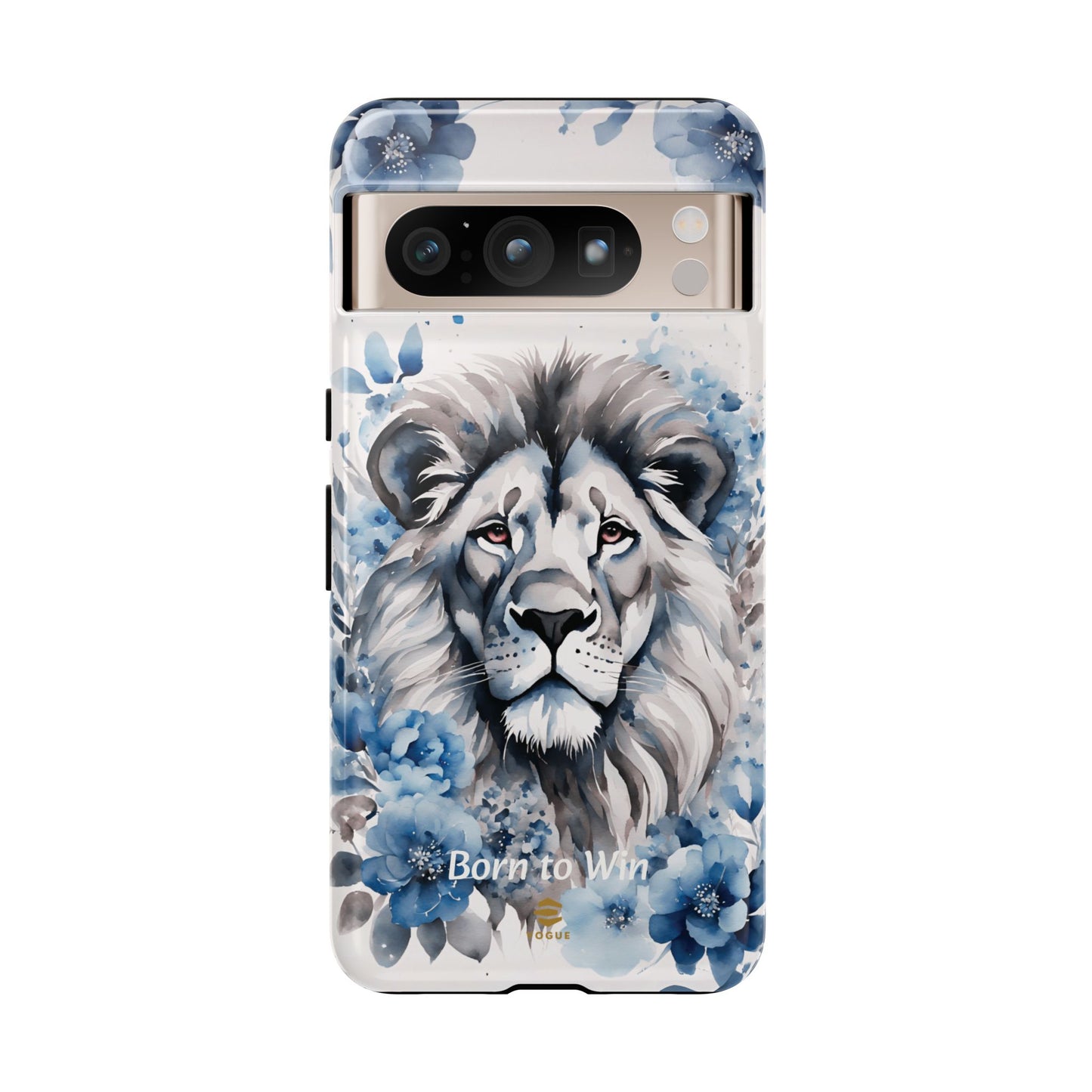 Lion Born to Win Google Pixel Tough Phone Case