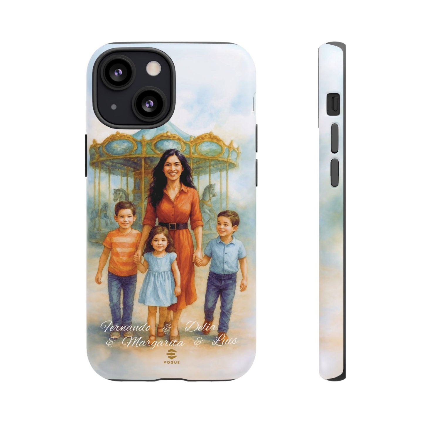 Custom Fun Family Day Phone Case for iPhone