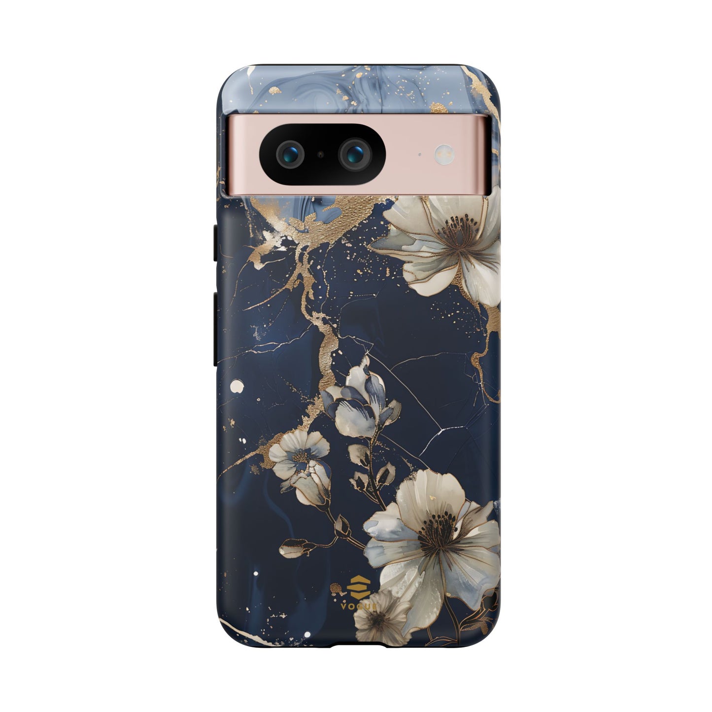 Funda para Google con diseño floral de mármol
