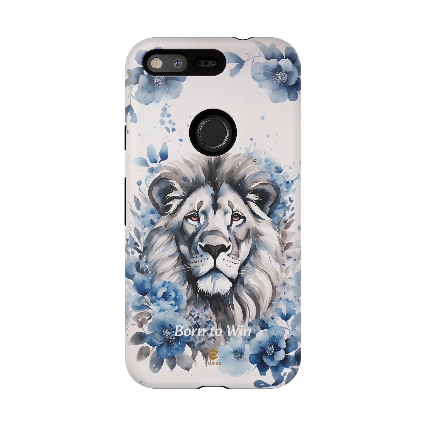 Lion Born to Win Google Pixel Tough Phone Case