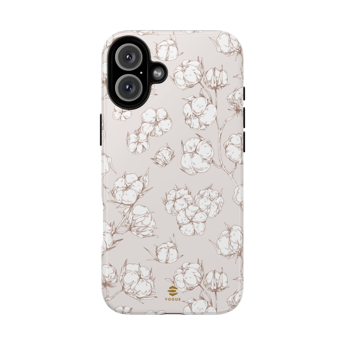 Funda para iPhone con diseño de campo de algodón