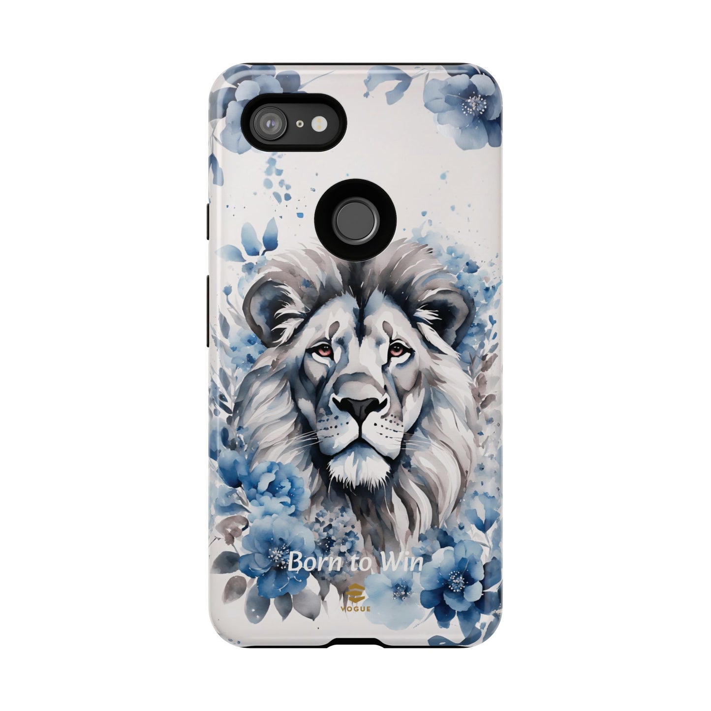 Lion Born to Win Google Pixel Tough Phone Case