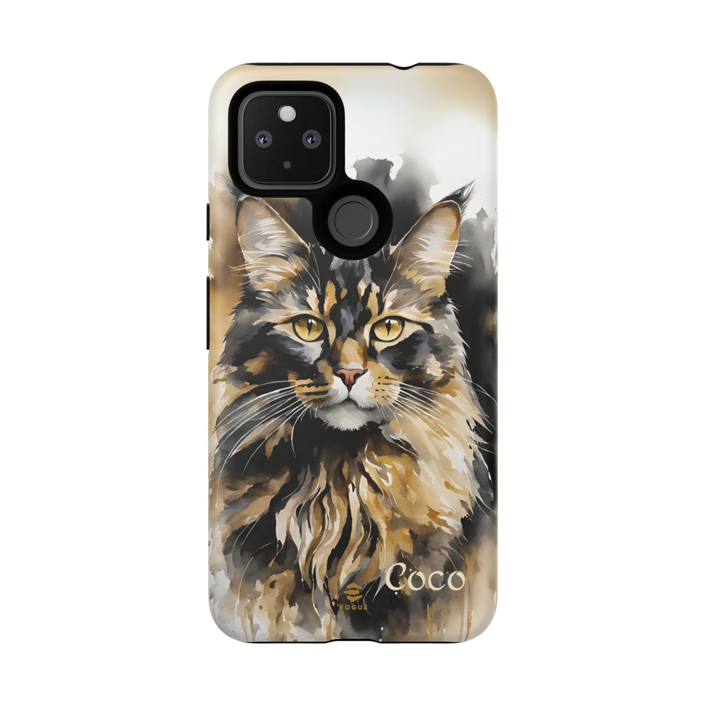 Custom Meow Cat Google Pixel Tough Phone Case