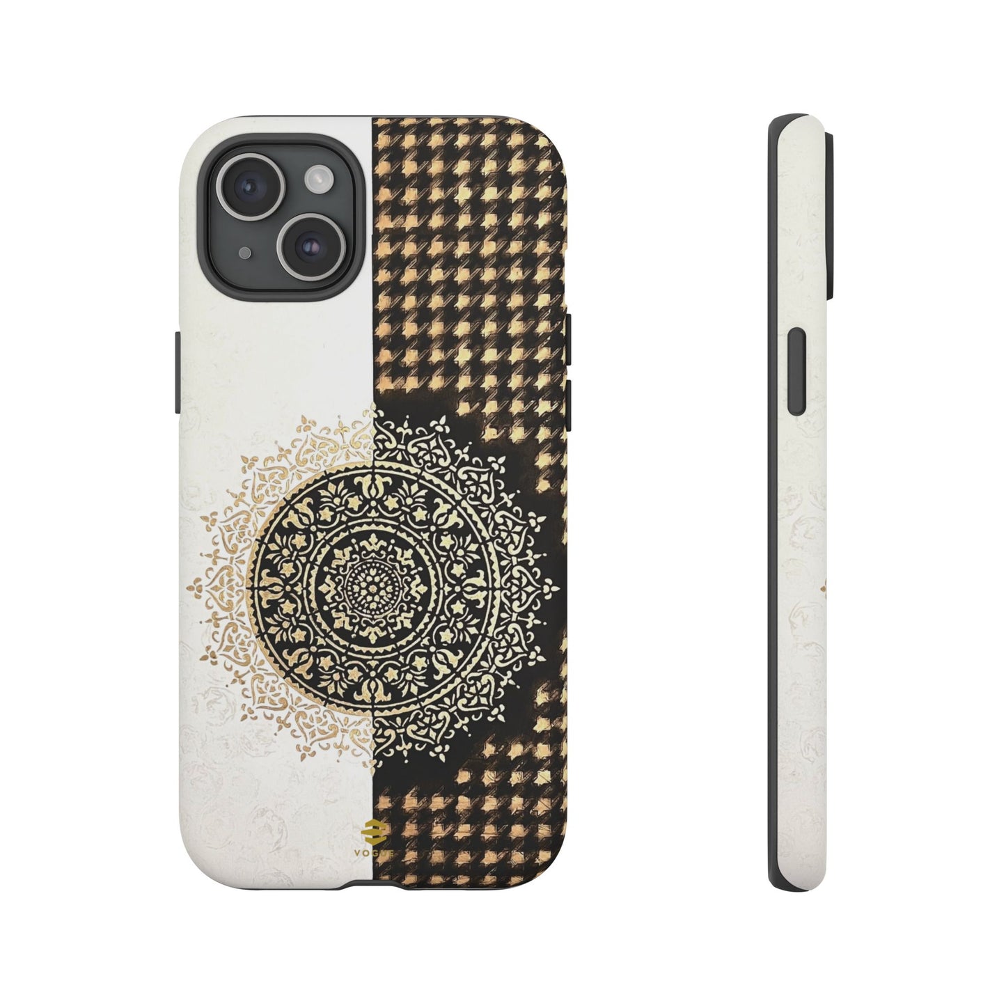 Funda para iPhone con pintura abstracta de mandala