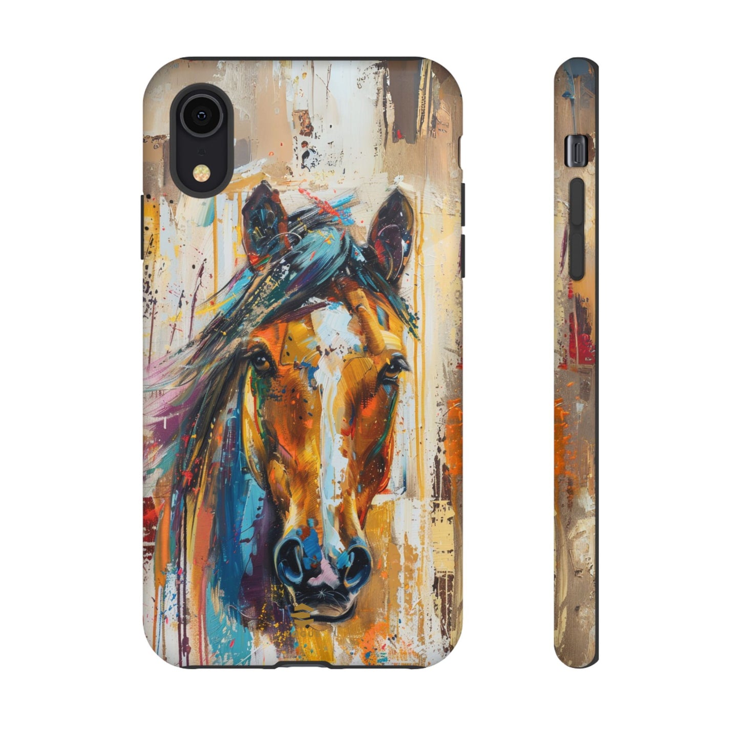 Horse Art iPhone Case - Brown - Though Phone Case