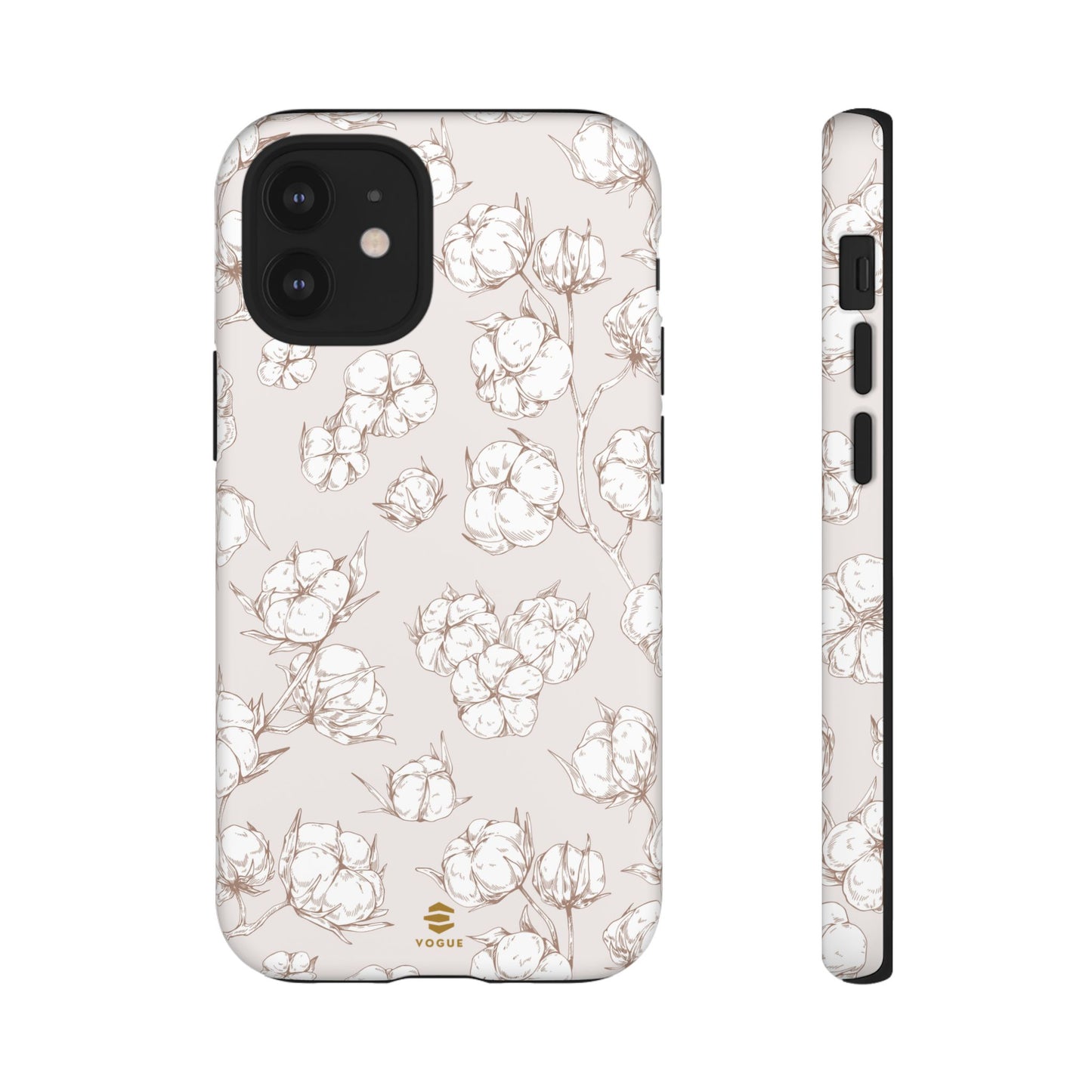 Funda para iPhone con diseño de campo de algodón