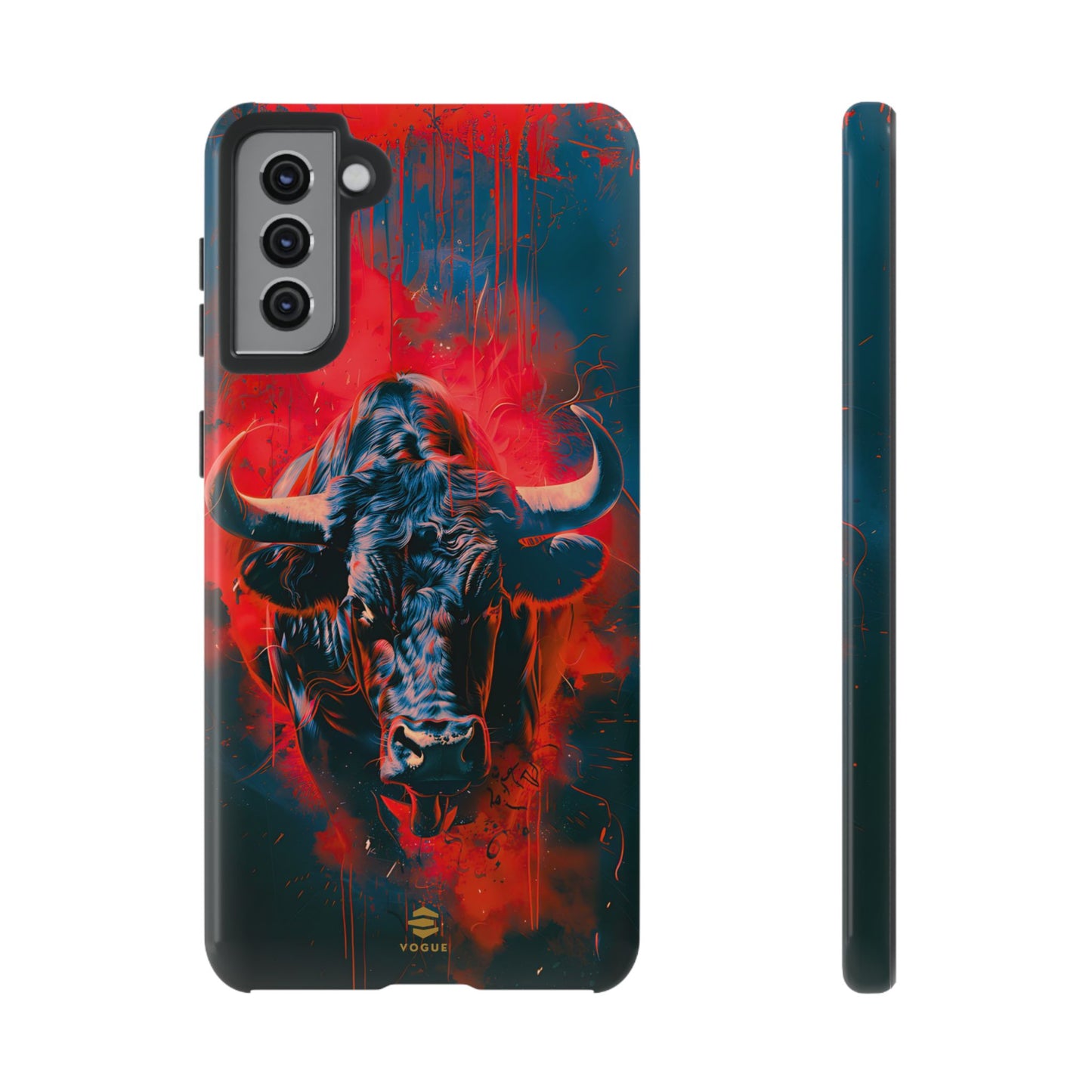 Bull Teal Samsung Galaxy phone case