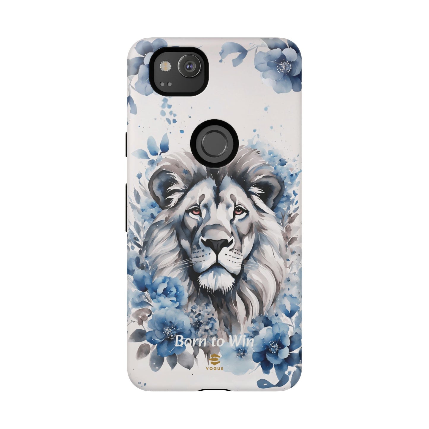 Lion Born to Win Google Pixel Tough Phone Case