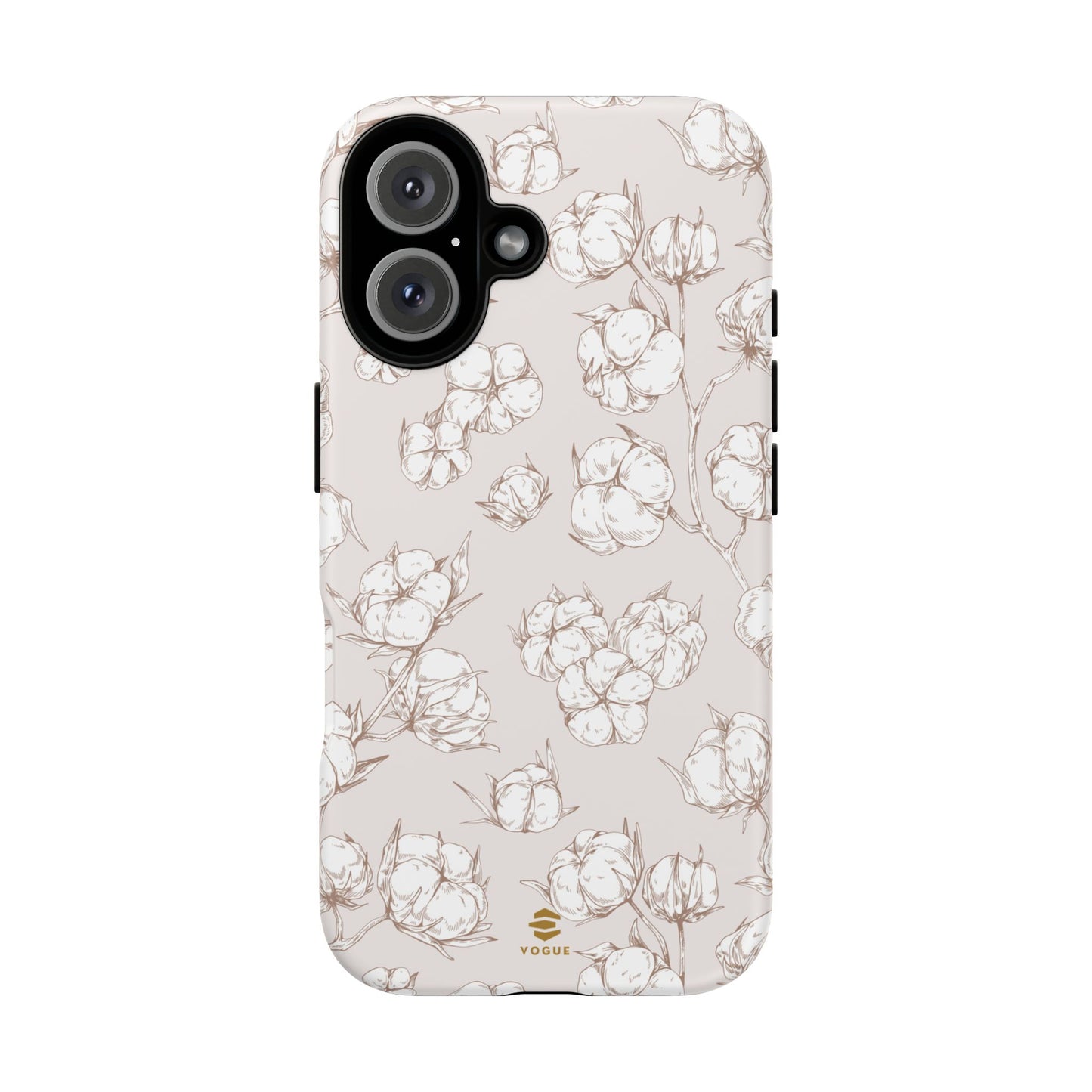 Funda para iPhone con diseño de campo de algodón