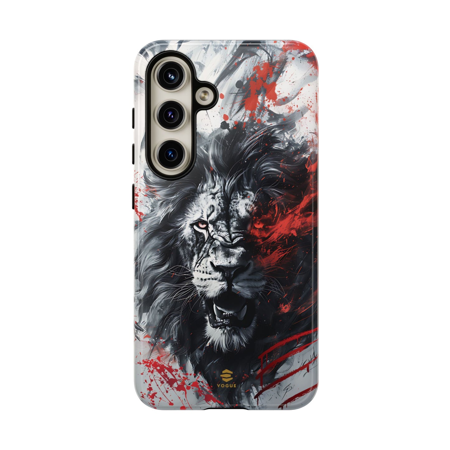 Lion Roaring Art Samsung Tough Case