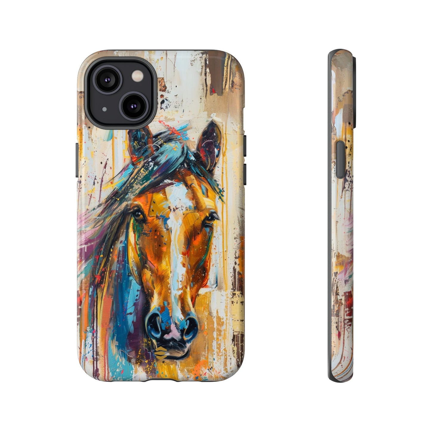 Horse Art iPhone Case - Brown - Though Phone Case