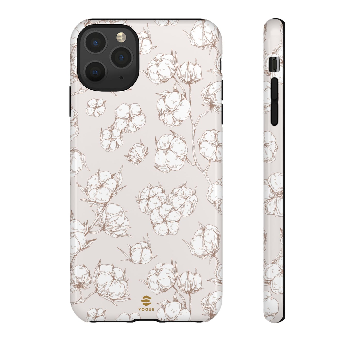 Funda para iPhone con diseño de campo de algodón