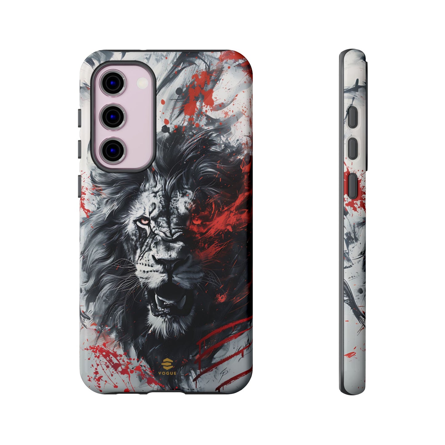 Lion Roaring Art Samsung Tough Case
