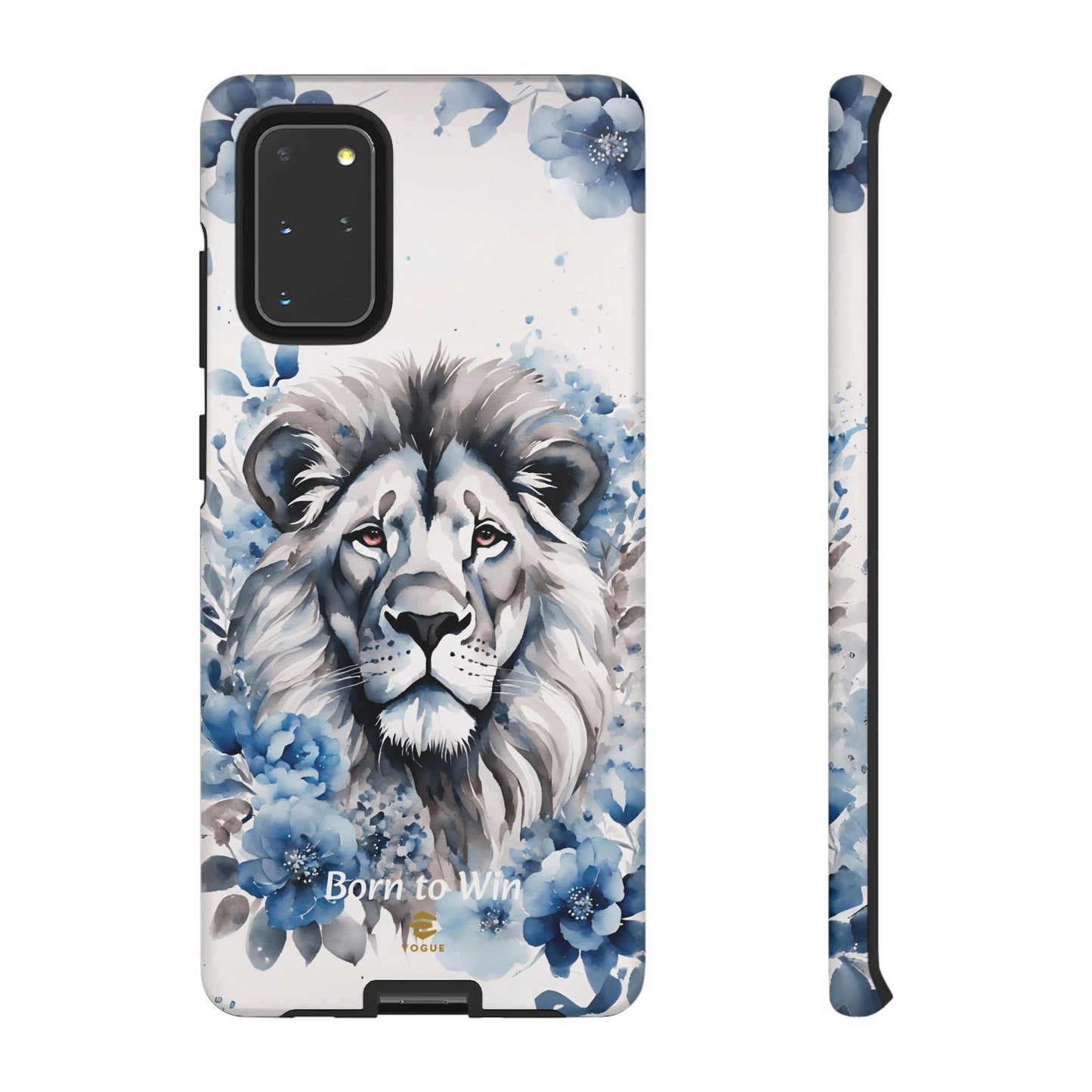 Lion Born to Win Samsung Galaxy Tough Phone Case