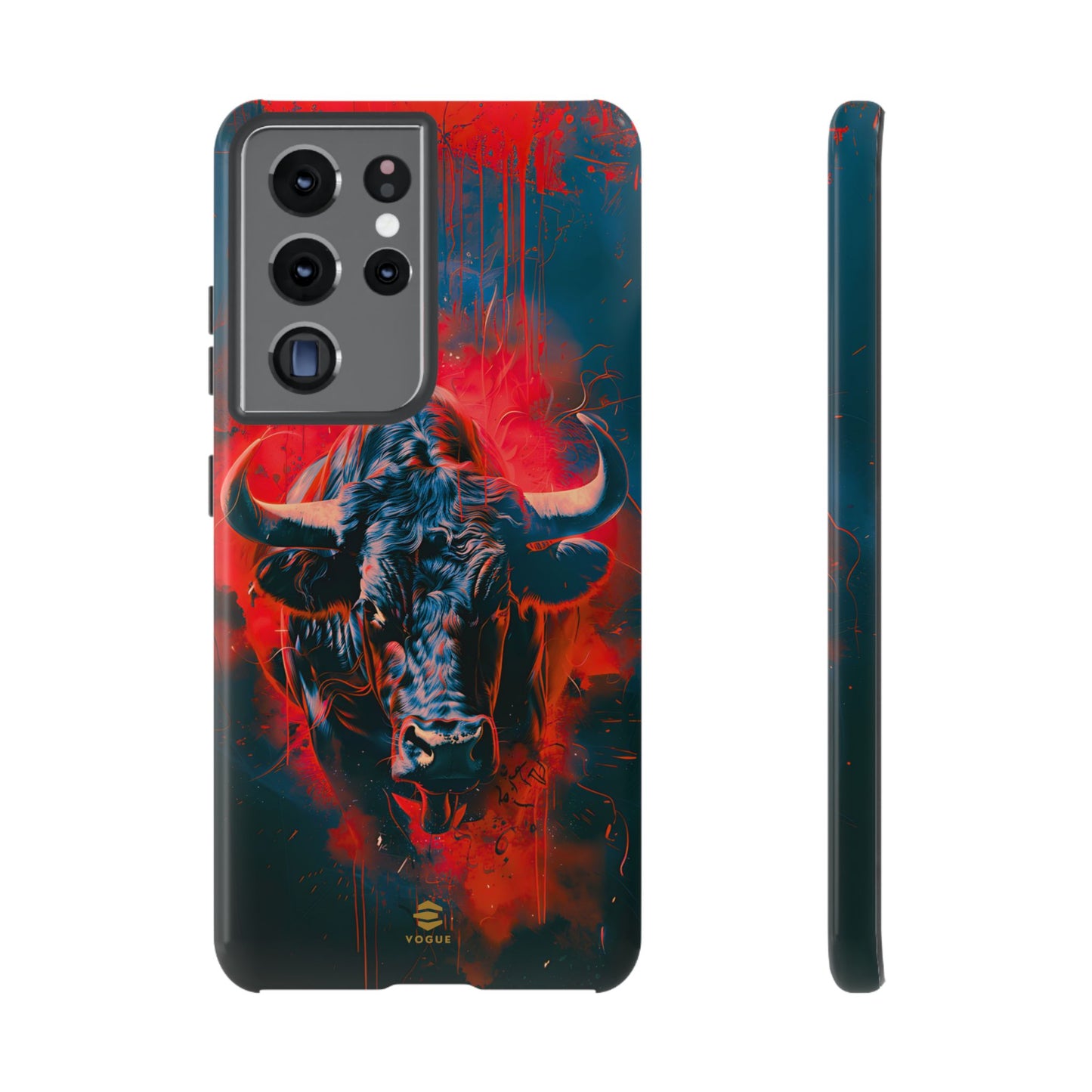 Bull Teal Samsung Galaxy phone case