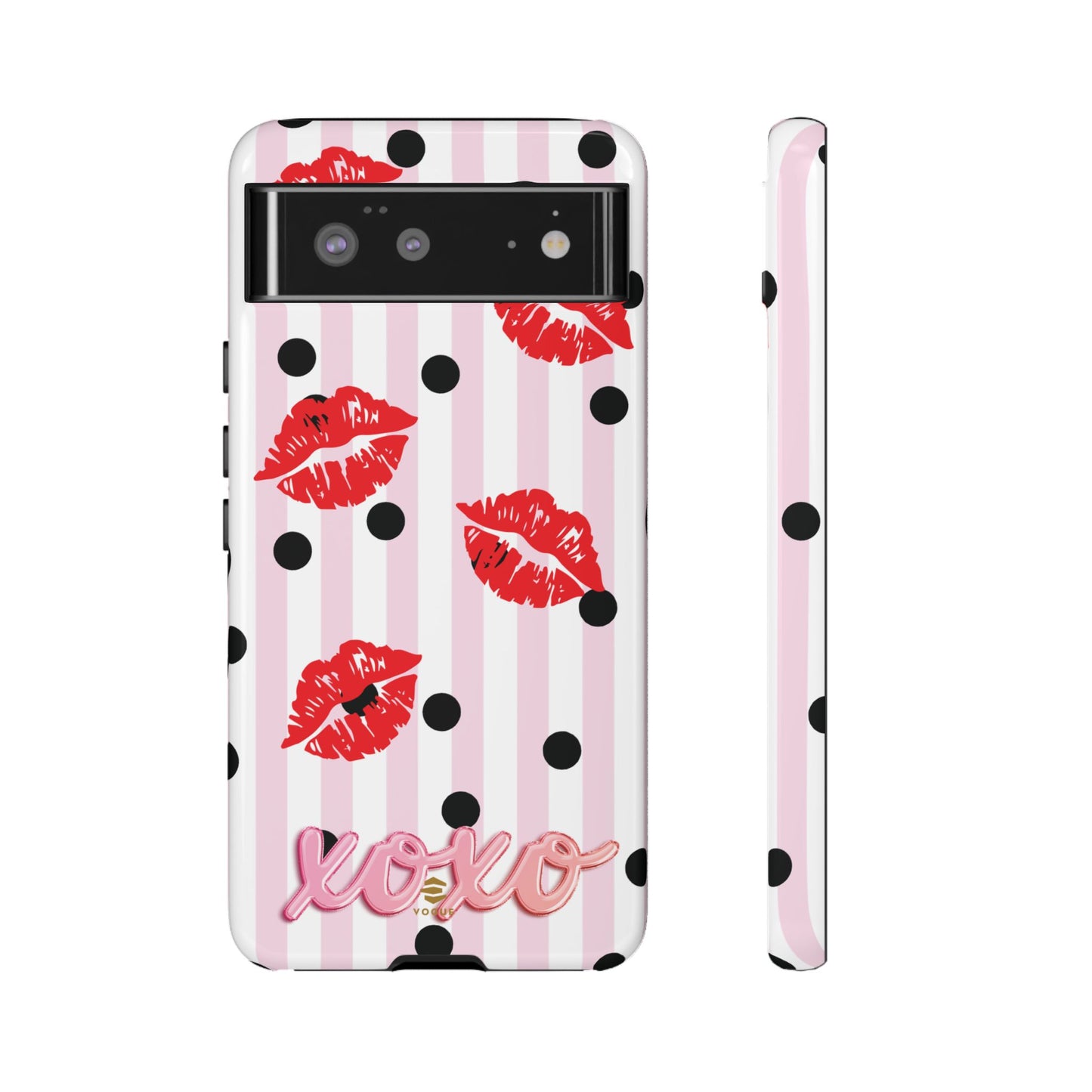 Berry Kiss Phone Case Valentine's day gift for her Google Pixel Tough case