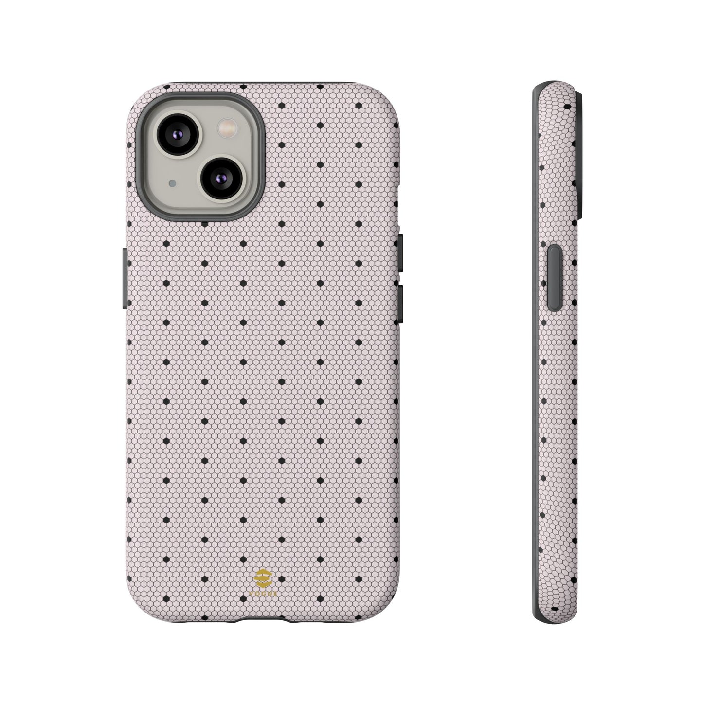 Blush Lace Allure iPhone Tough Case