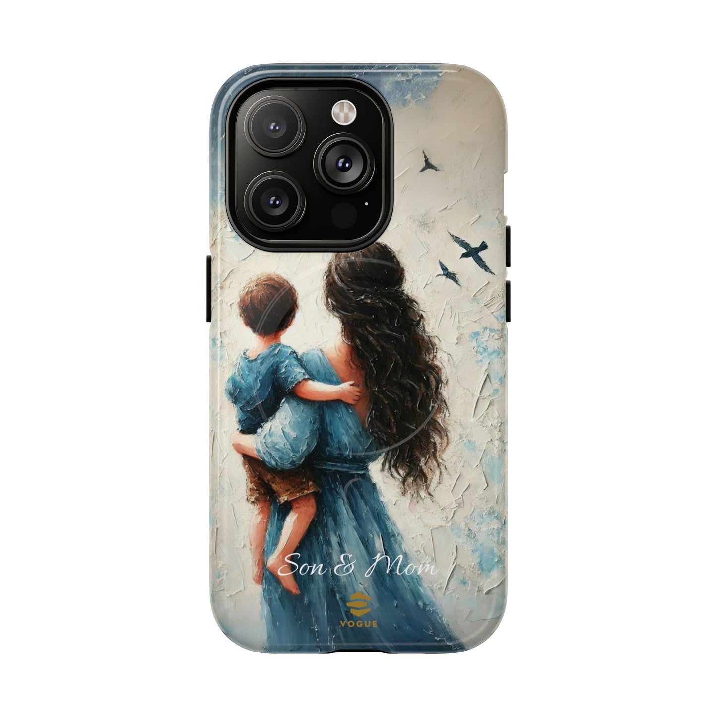 Custom Son & Mom Magsafe Phone Case