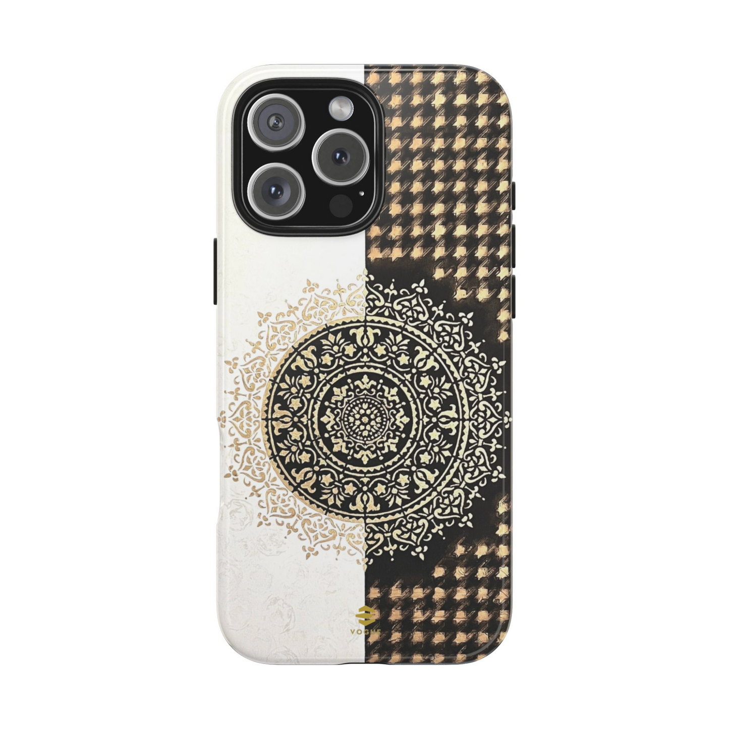 Funda para iPhone con pintura abstracta de mandala
