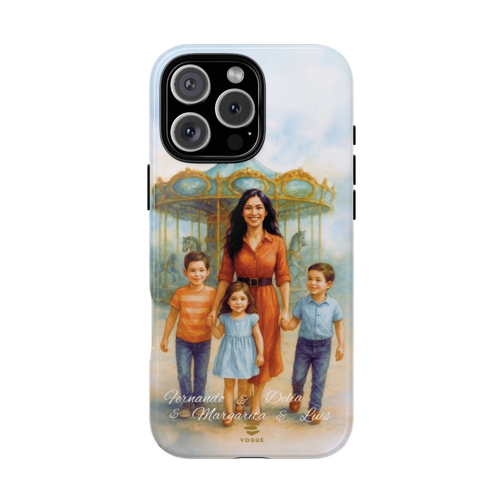Custom Fun Family Day Phone Case for iPhone