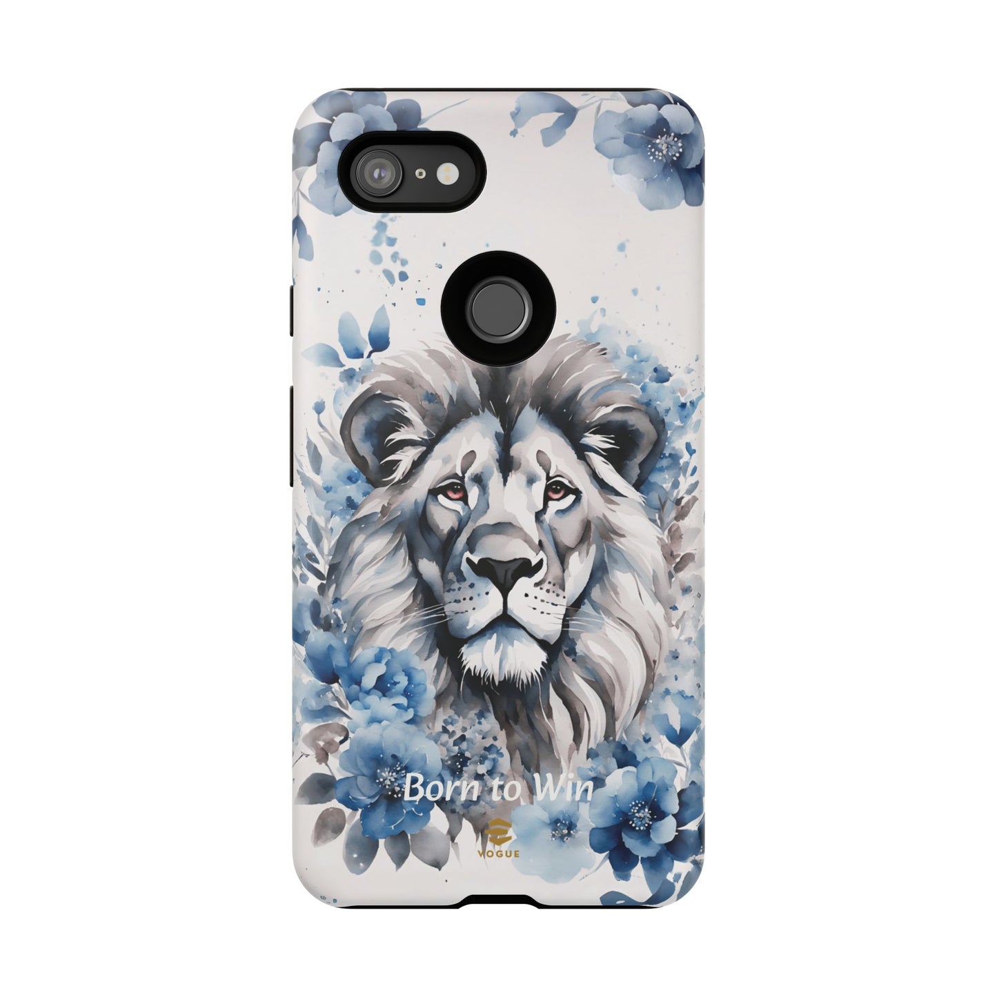 Lion Born to Win Google Pixel Tough Phone Case