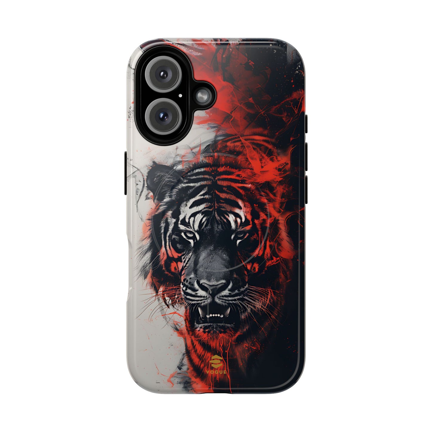 Tiger Art MagSafe iPhone Case
