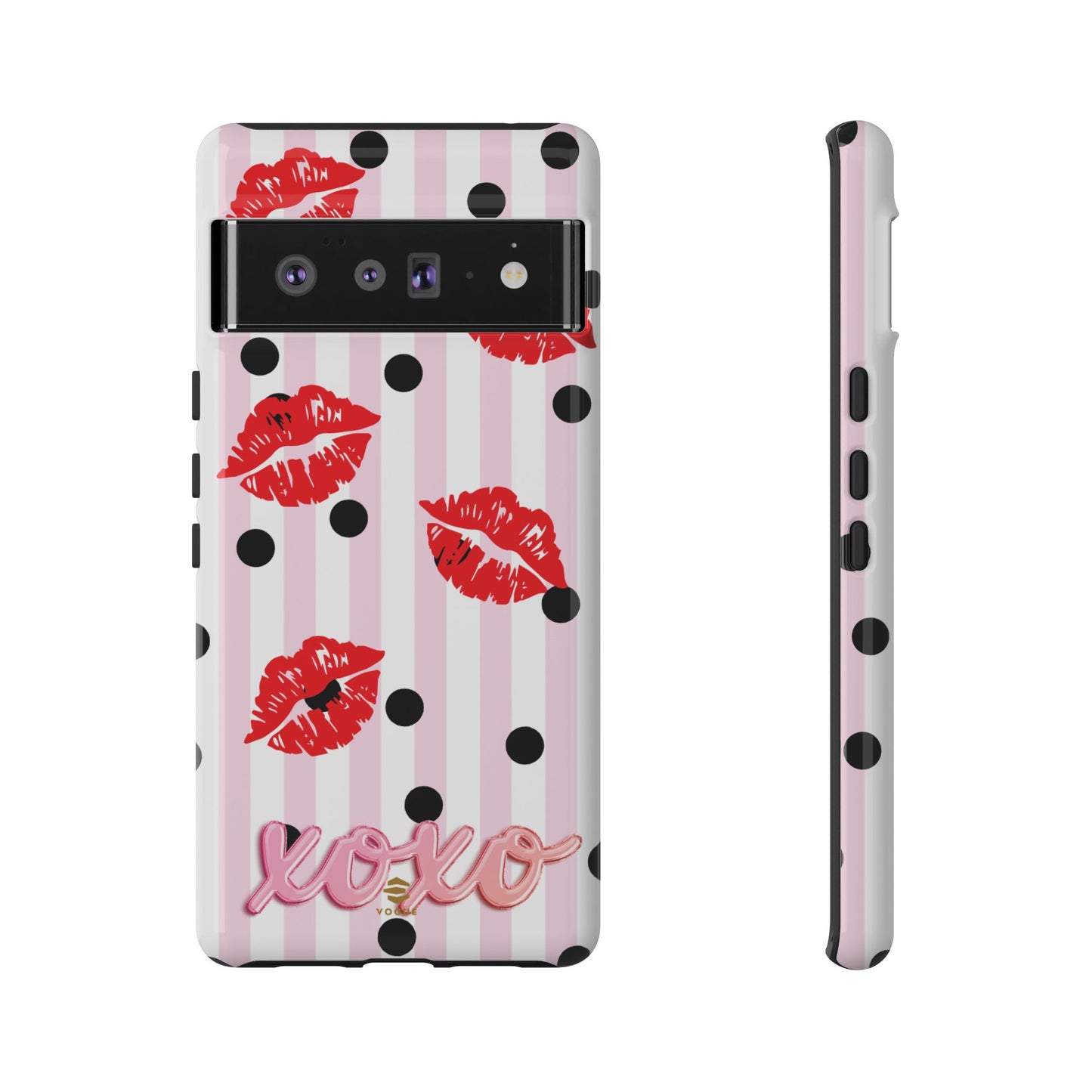 Berry Kiss Phone Case Valentine's day gift for her Google Pixel Tough case