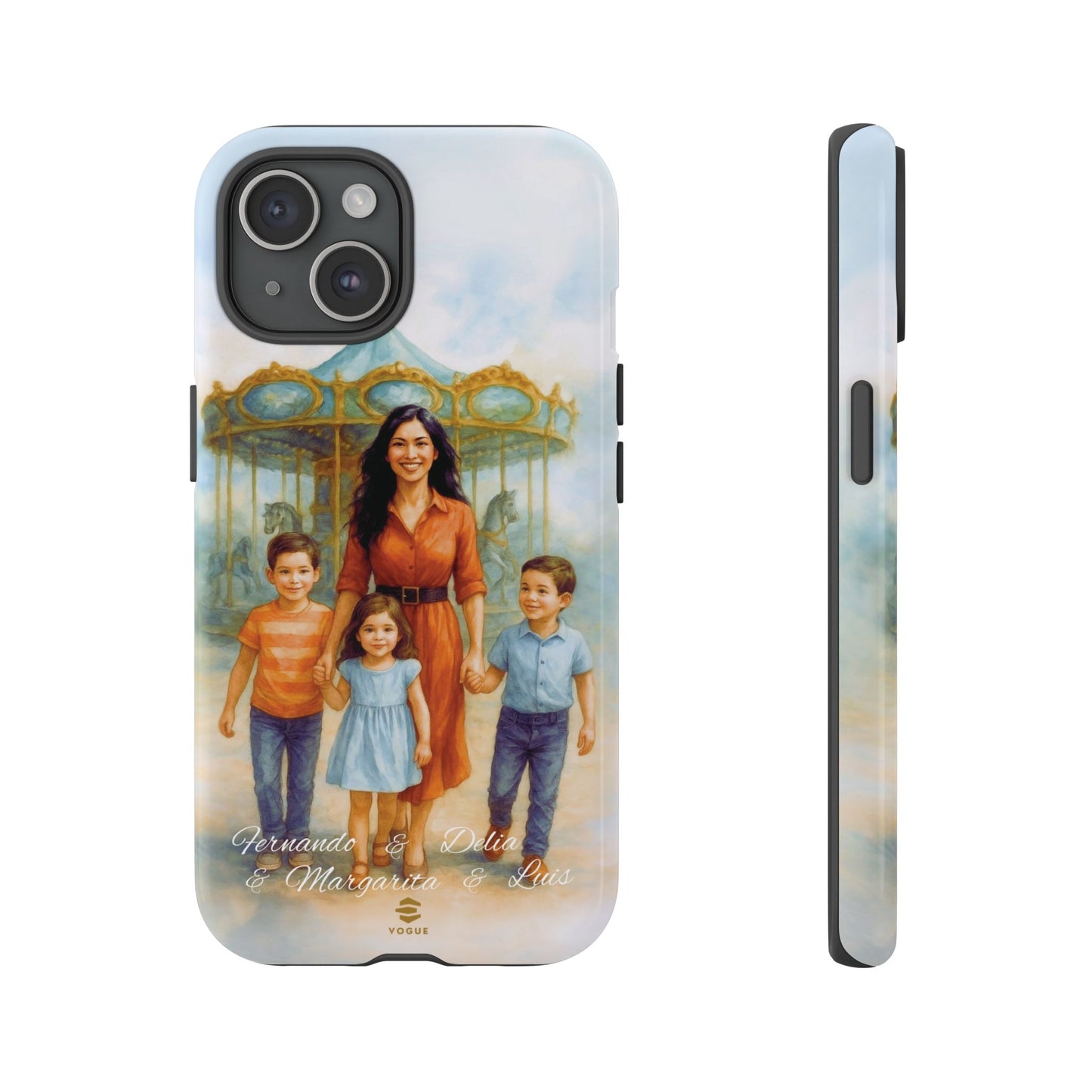 Custom Fun Family Day Phone Case for iPhone