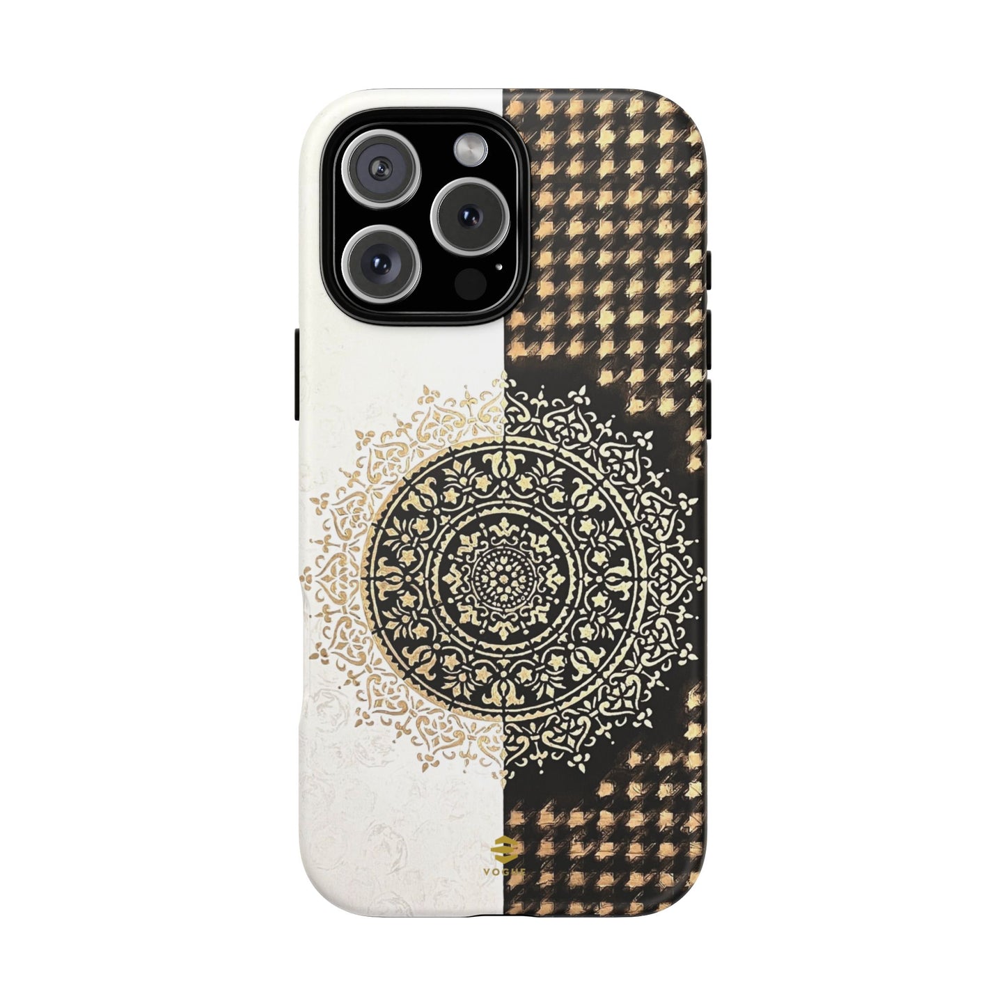 Funda para iPhone con pintura abstracta de mandala
