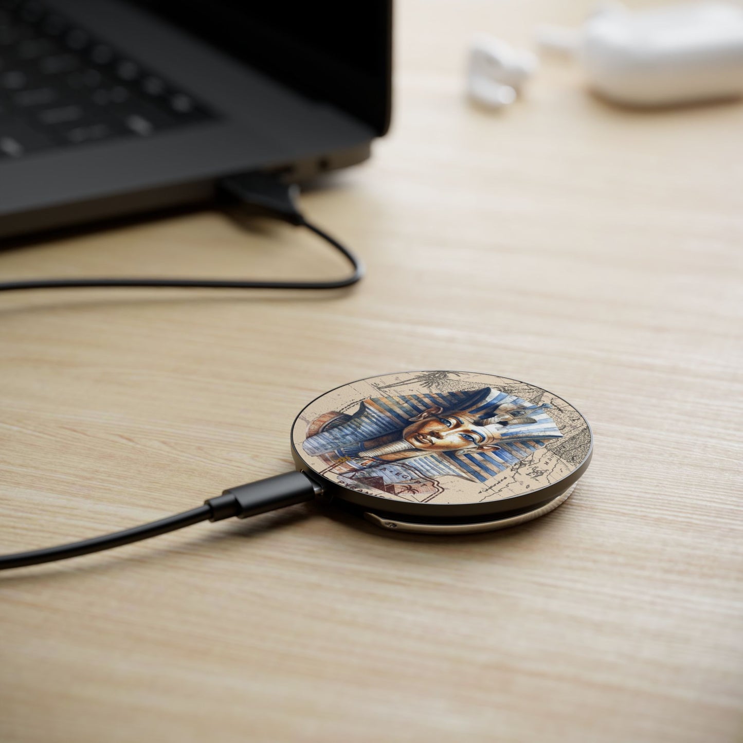 Cargador de inducción de faraón egipcio