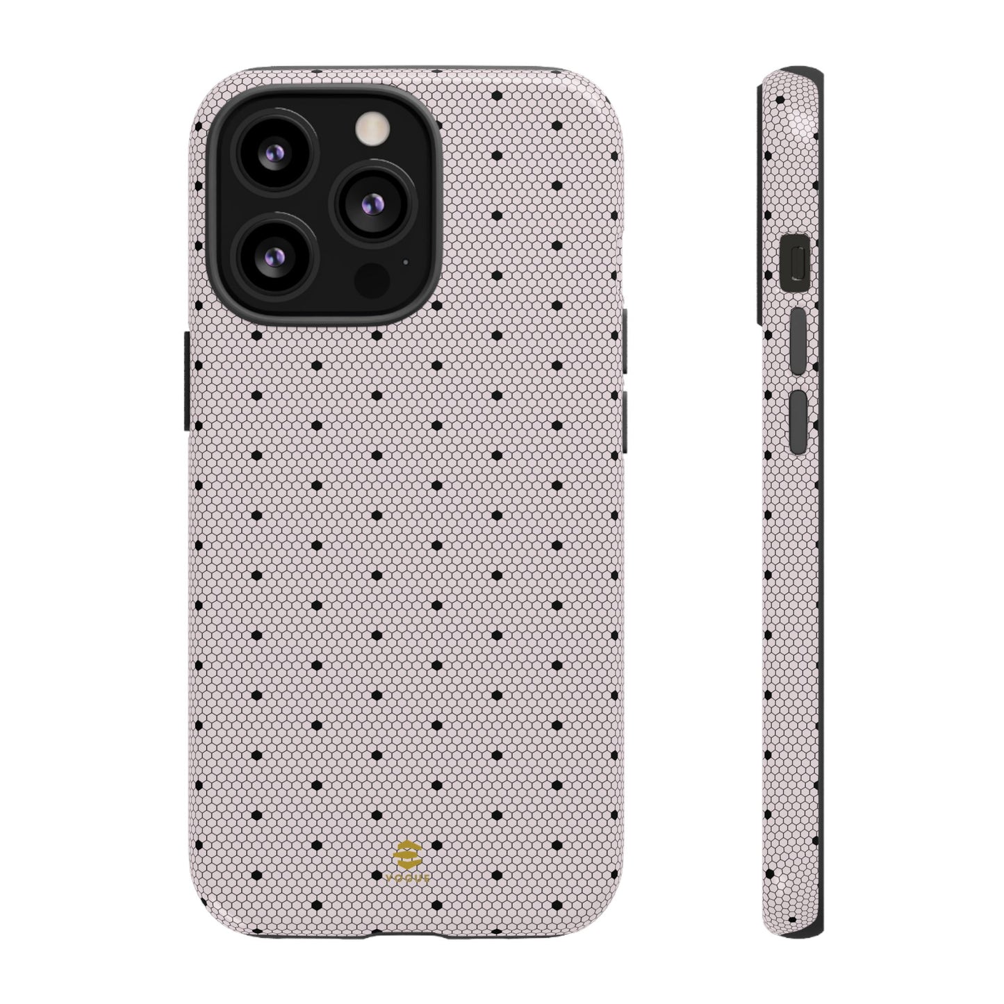 Blush Lace Allure iPhone Tough Case