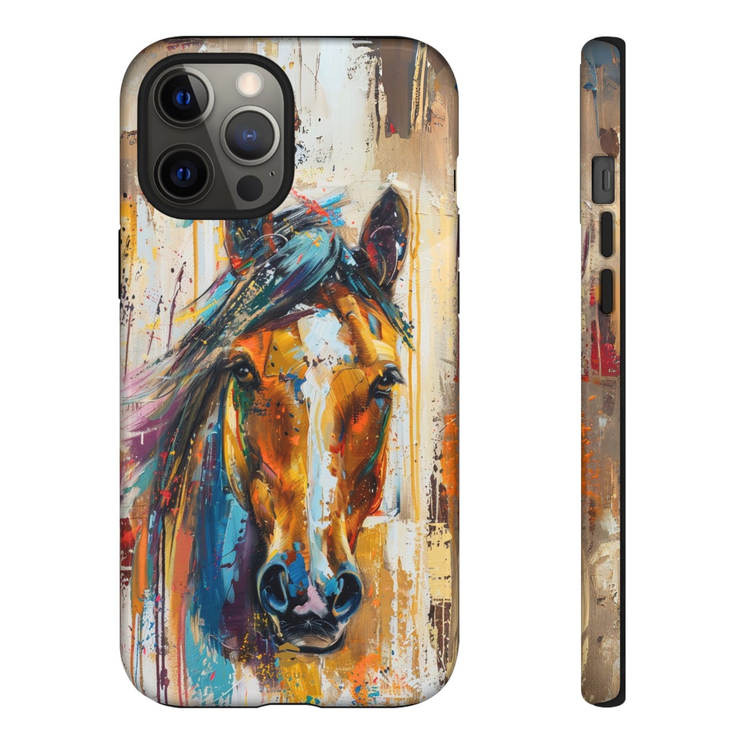Horse Art iPhone Case - Brown - Though Phone Case