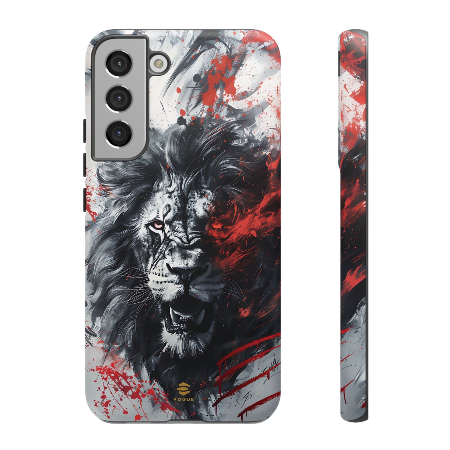 Lion Roaring Art Samsung Tough Case