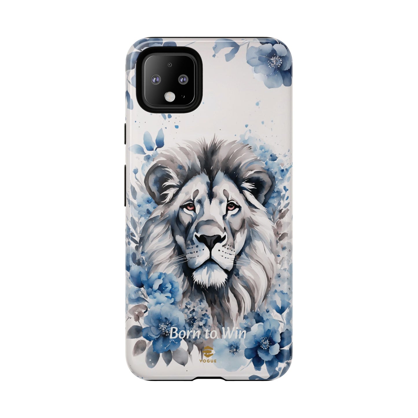 Lion Born to Win Google Pixel Tough Phone Case