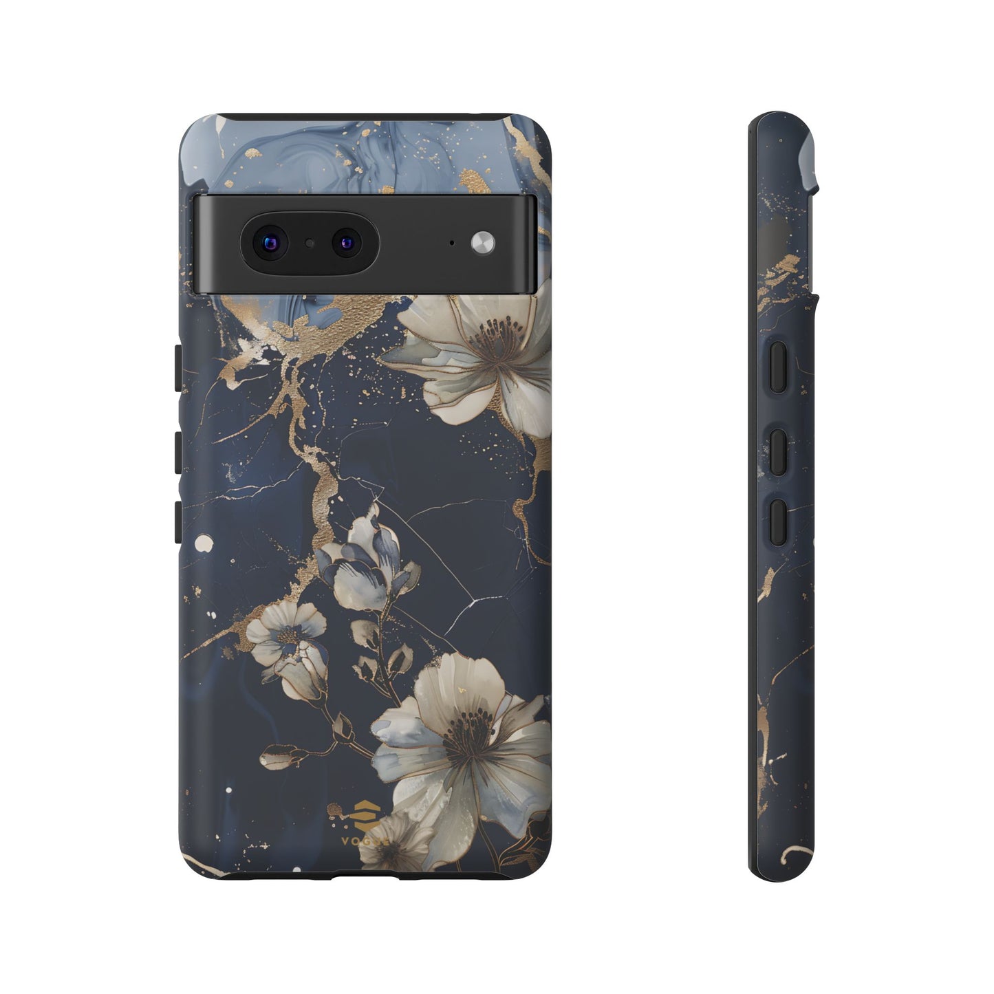 Funda para Google con diseño floral de mármol